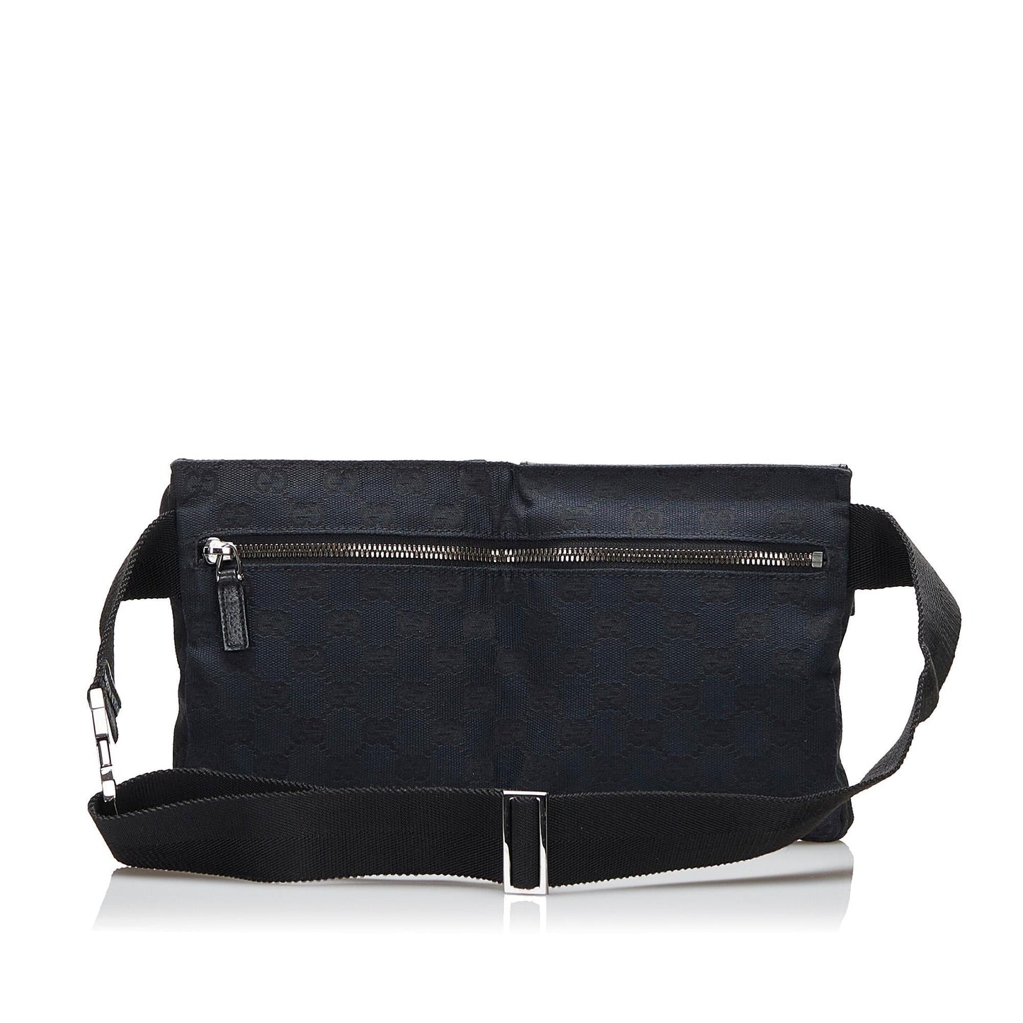 Gucci GG Belt SHG Canvas Black Accessory 5