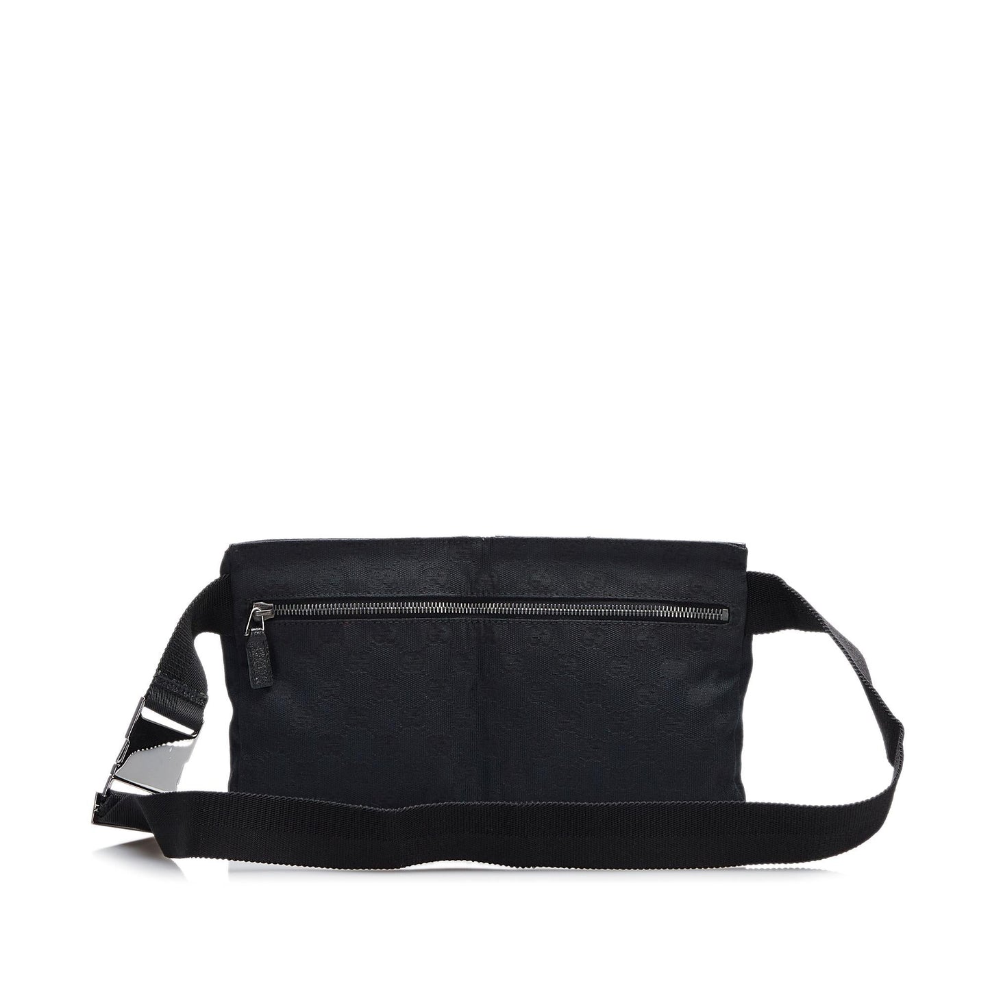 Gucci GG Belt SHG-XoiwIl Canvas Black Accessory