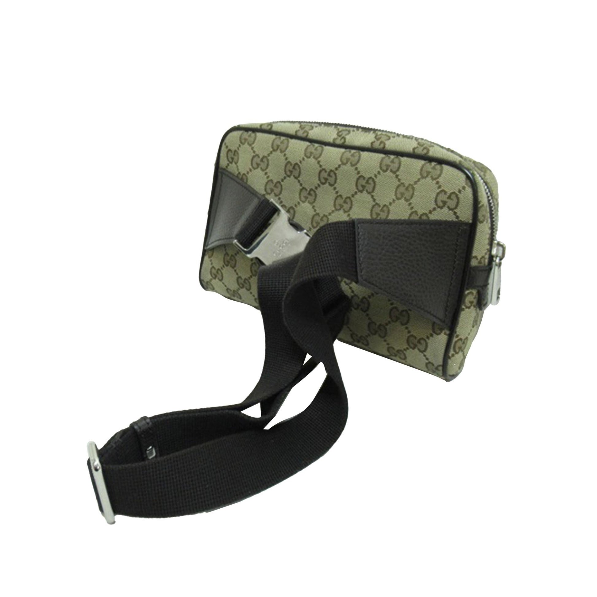 Gucci GG Belt SHG-uWxRUp Canvas Brown Accessory