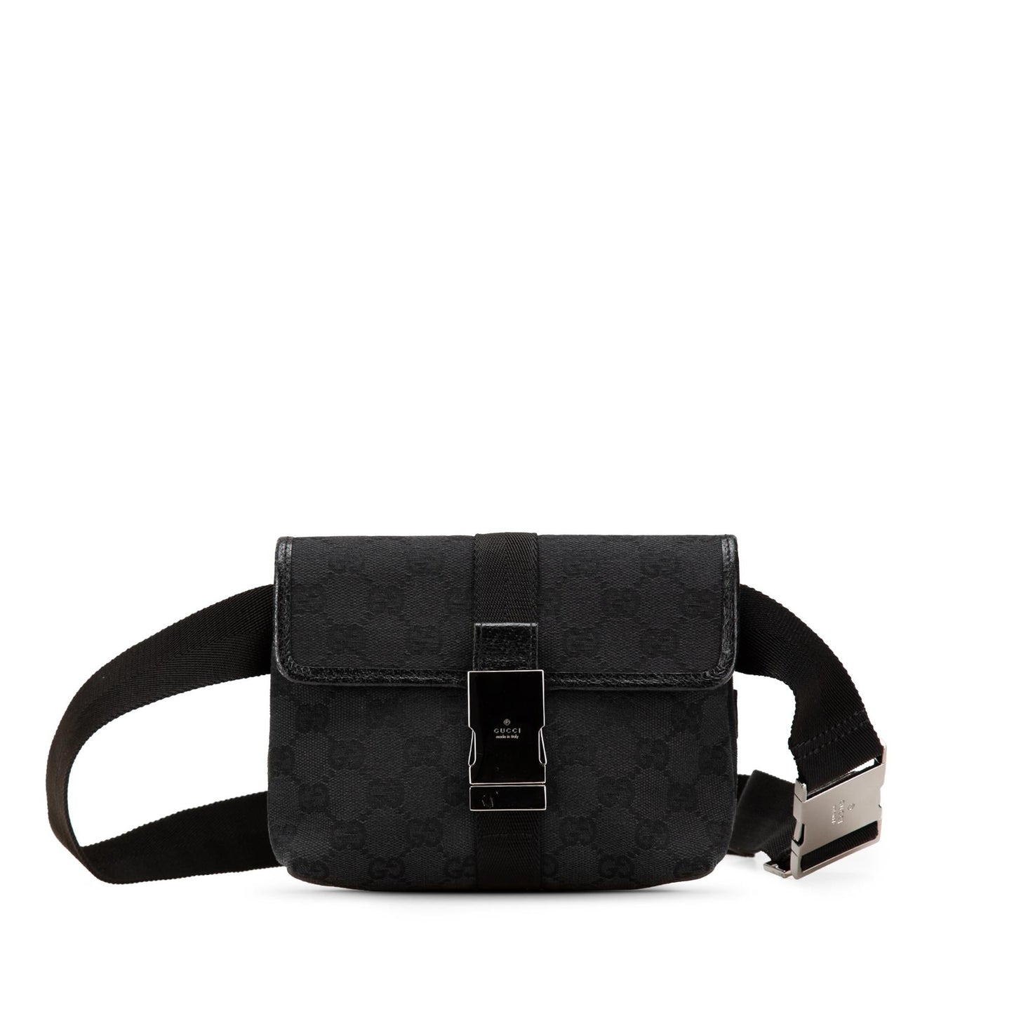Gucci GG Belt Canvas Black Accessory Bag 3