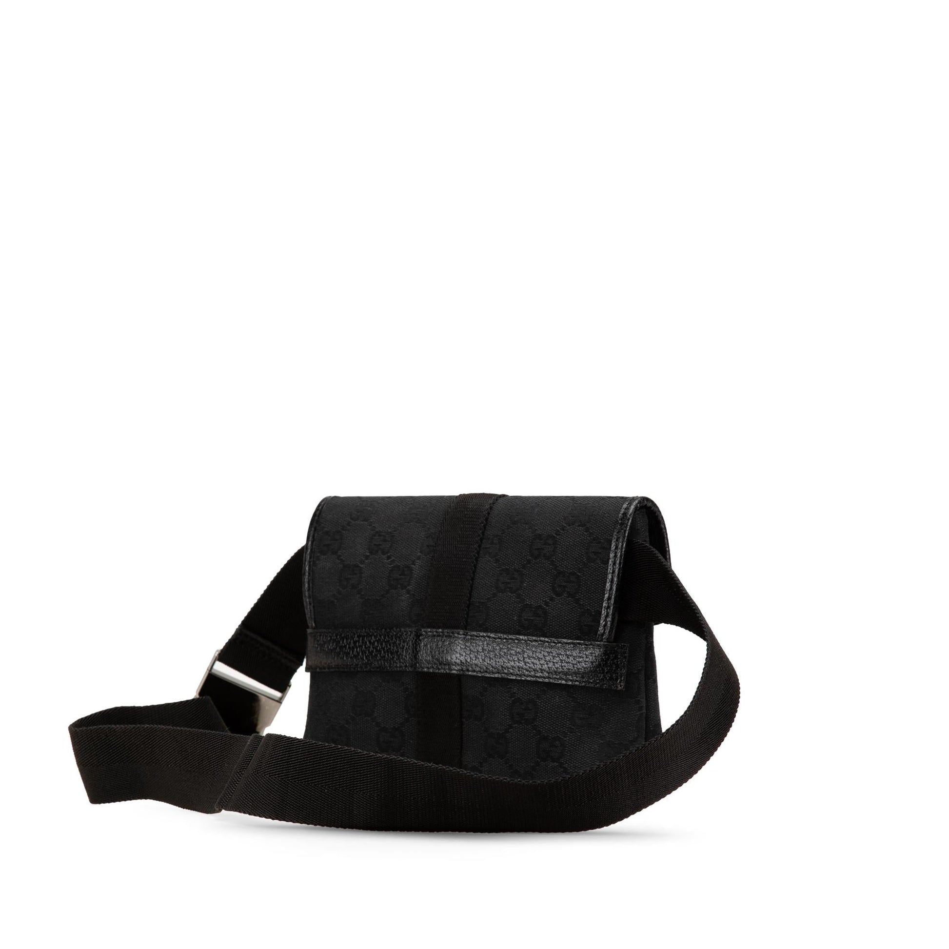 Gucci GG Belt Canvas Black Accessory Bag 3