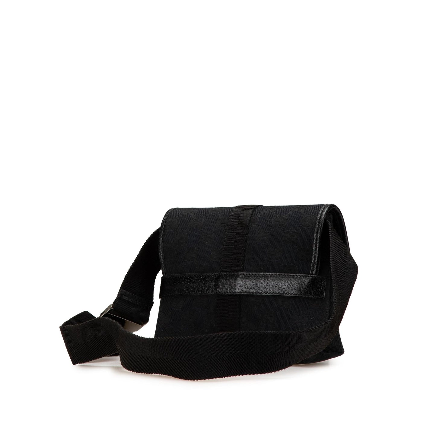 Gucci GG Belt Canvas Calf Black Accessory Bag 7