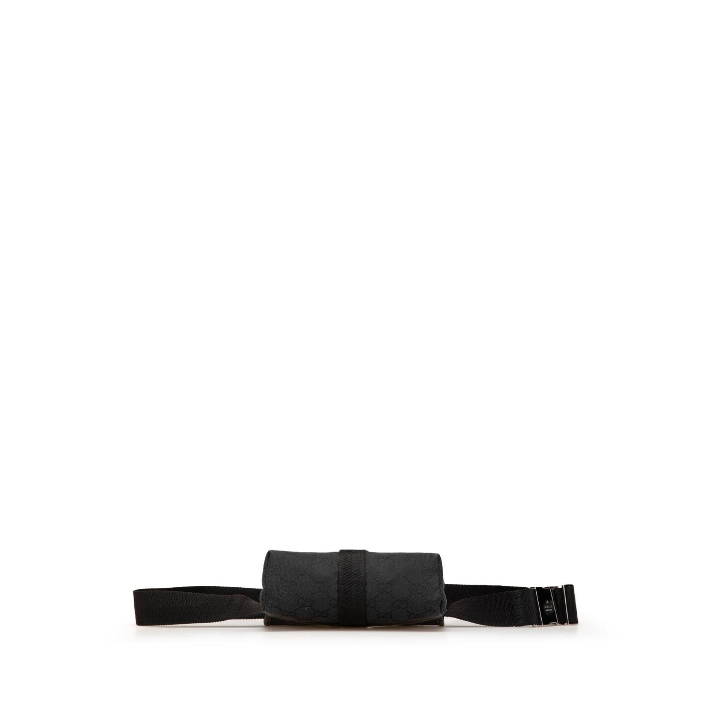 Gucci GG Belt Canvas Calf Black Accessory