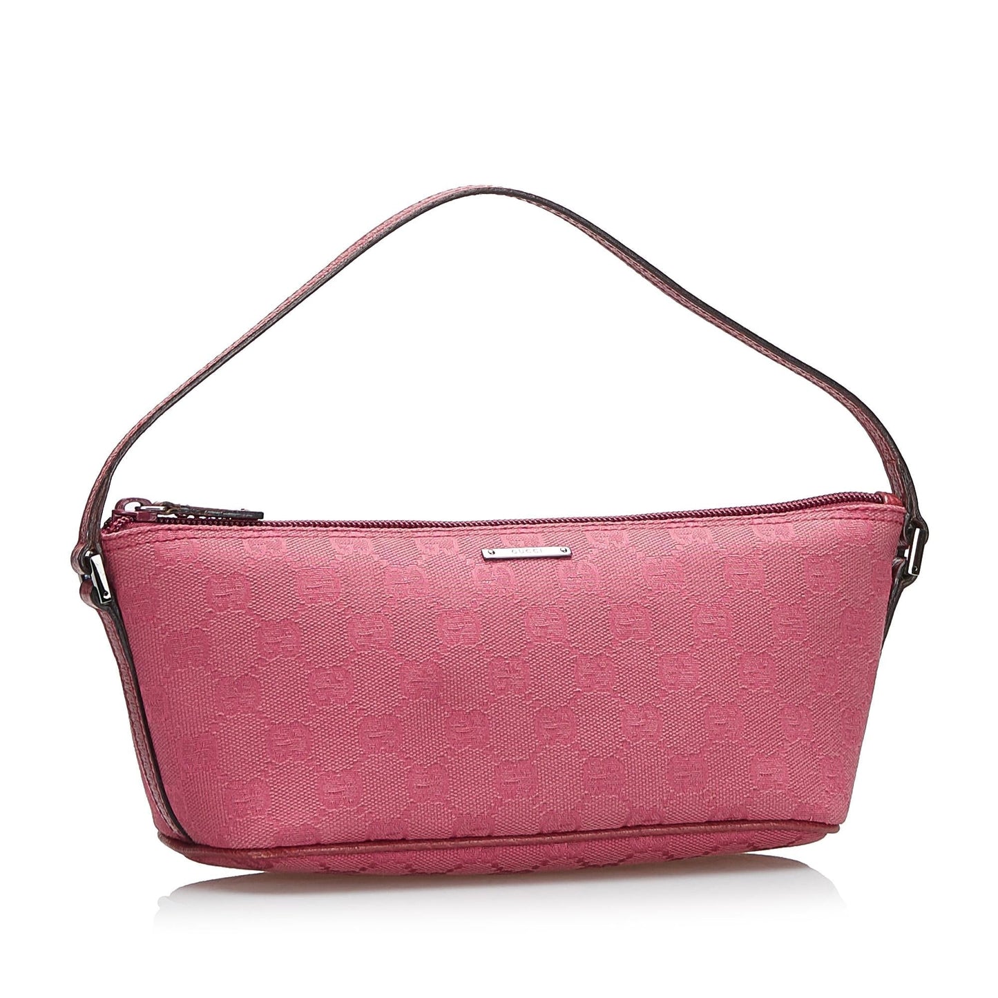 Gucci GG Boat SHG-xXbdBH Canvas Pink Handbag