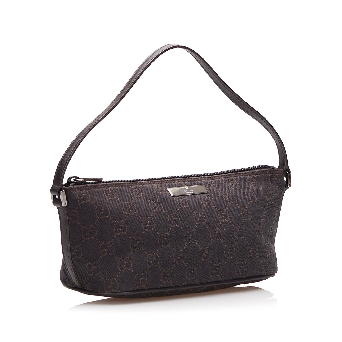 Gucci GG Boat SHG-e5ydYQ Canvas Brown Handbag