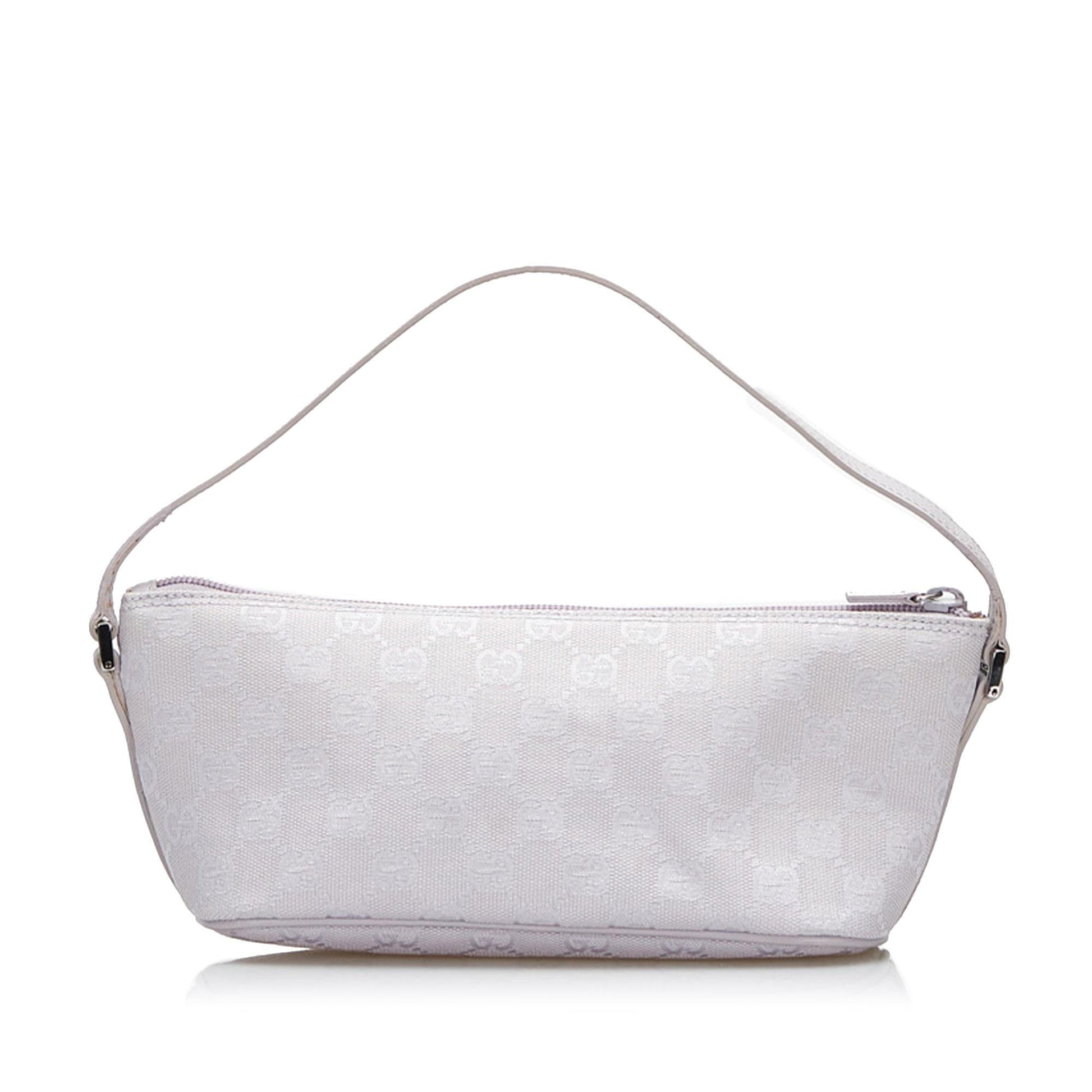 Gucci GG Boat SHG-35dppV Canvas Handbag