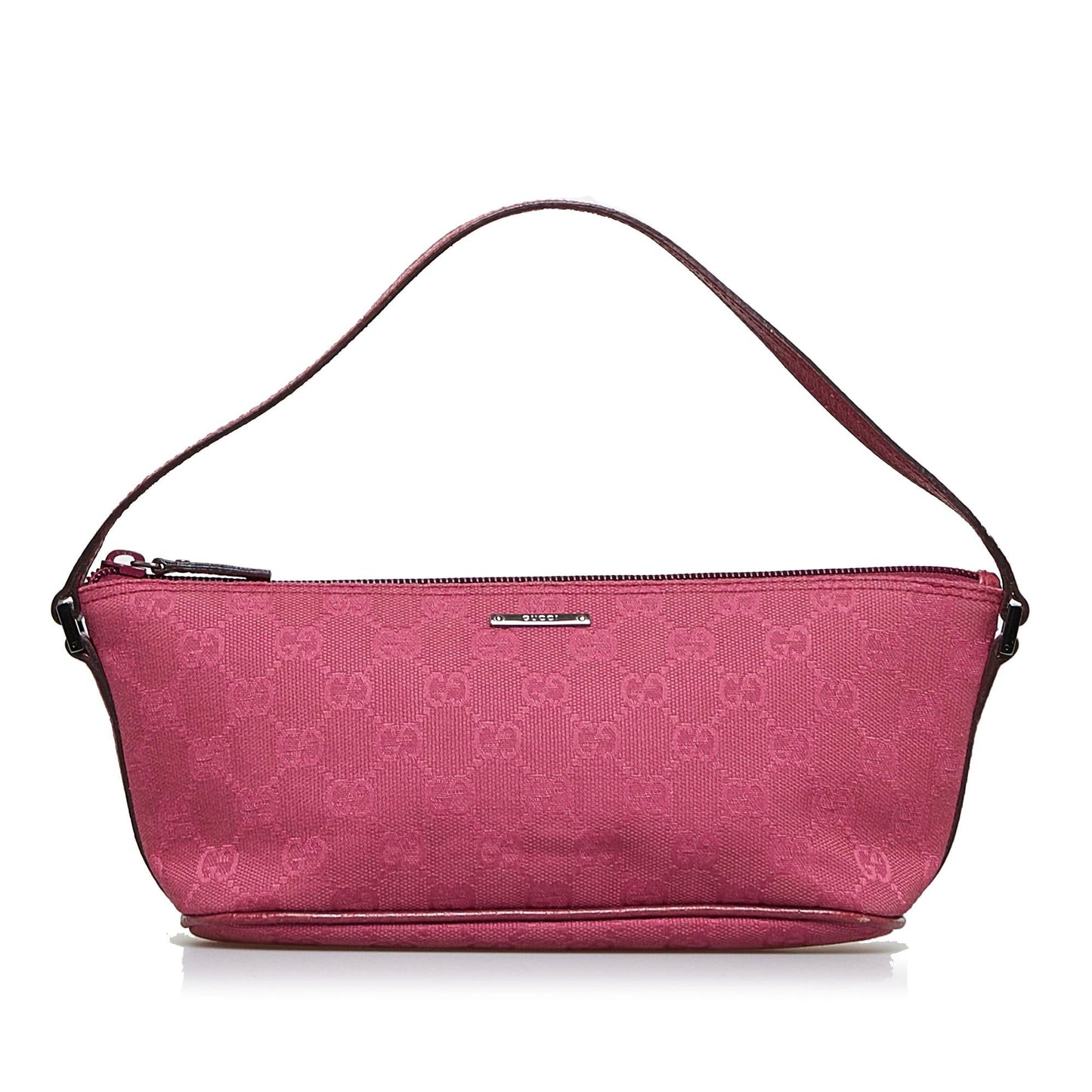 Gucci GG Boat SHG-EkAEP3 Canvas Red Handbag