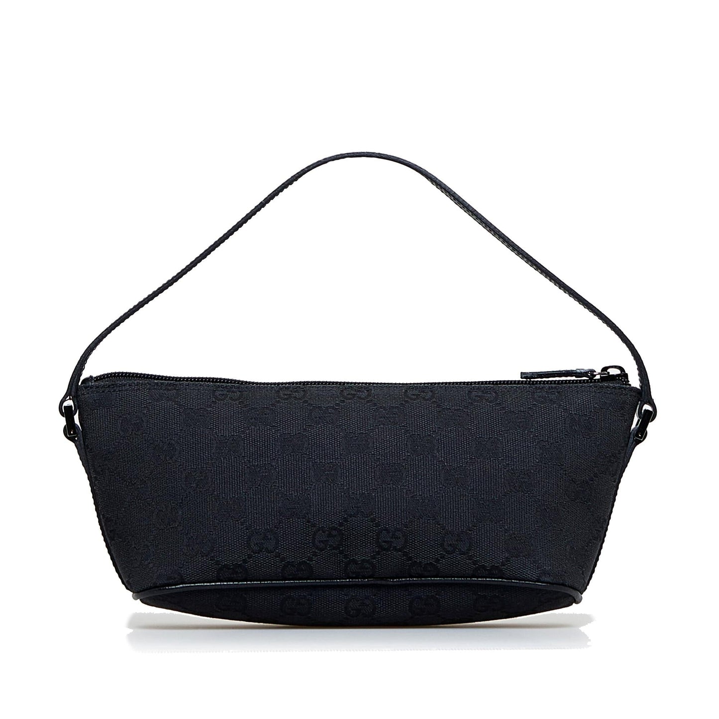 Gucci GG Boat SHG-bcMwuf Canvas Black Handbag