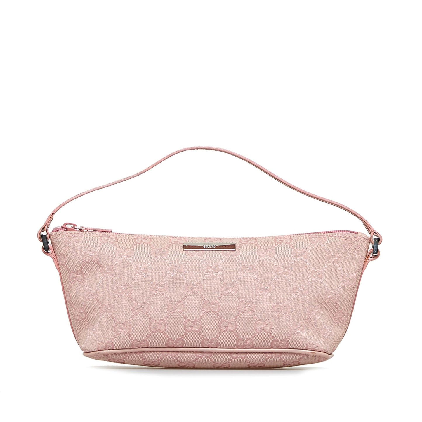 Gucci GG Boat SHG-I6Bipy Canvas Calf Pink Handbag