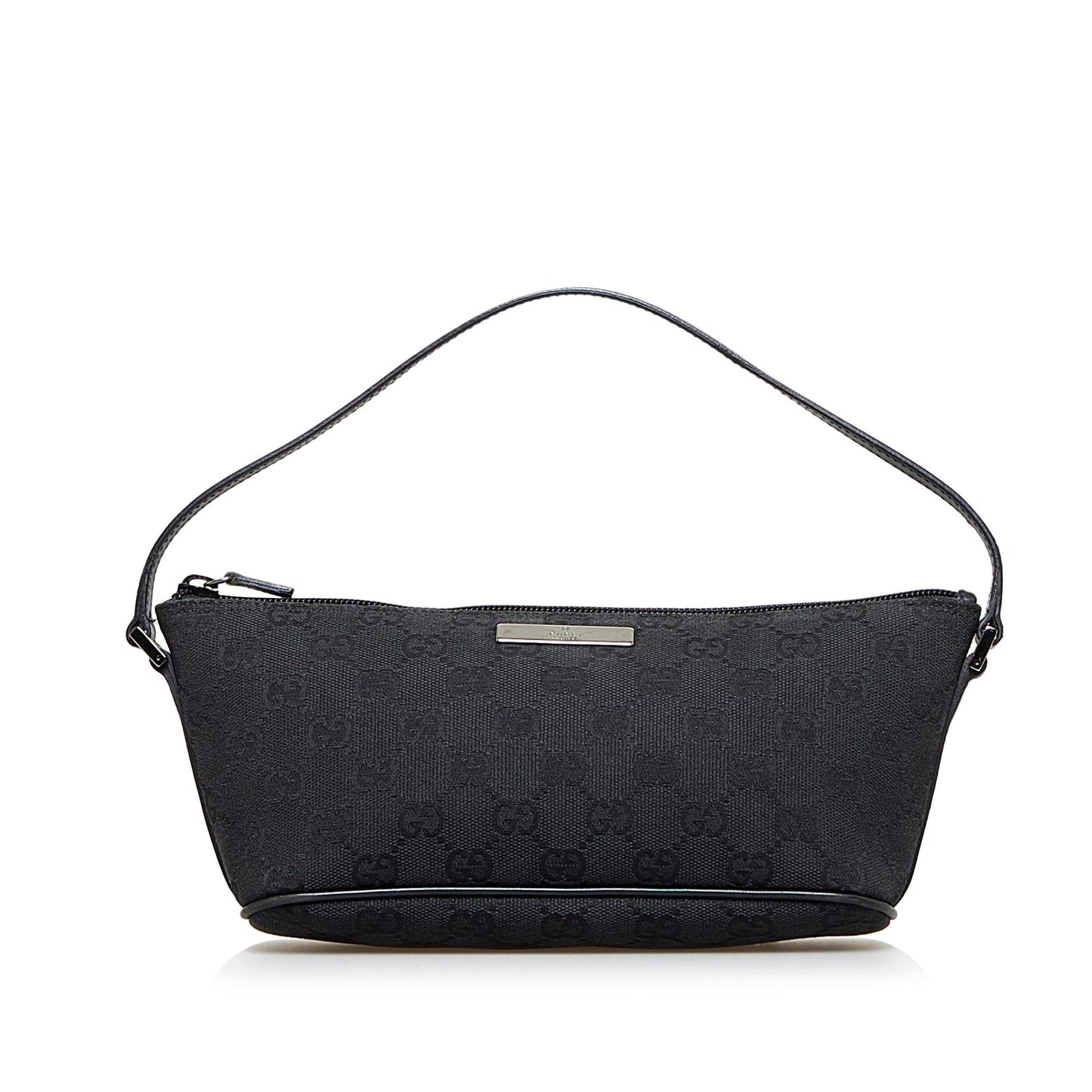 Gucci GG Boat SHG-OANoZH Canvas Black Handbag