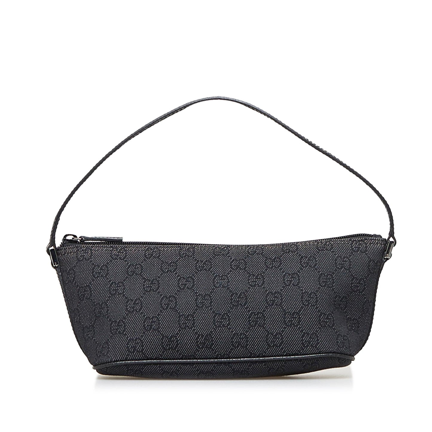 Gucci GG Boat SHG-bMmhWA Canvas Black Handbag