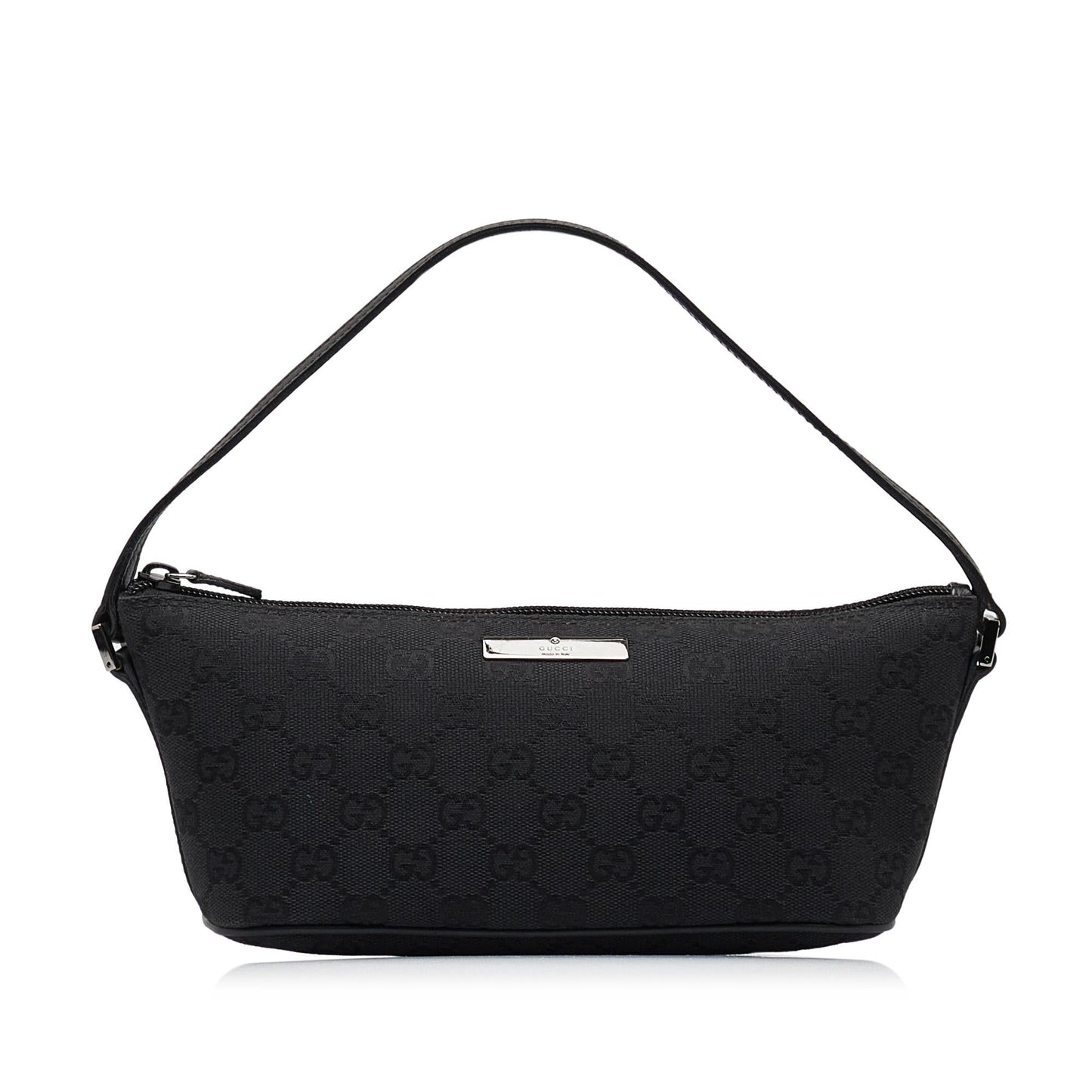 Gucci GG Boat SHG-yqNjKc Canvas Black Handbag