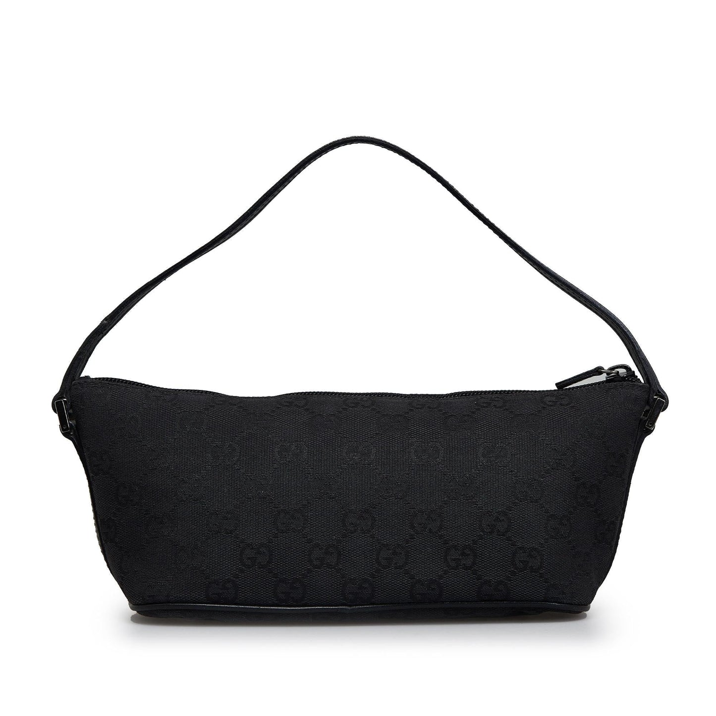 Gucci GG Boat SHG-oPMGXz Canvas Black Handbag