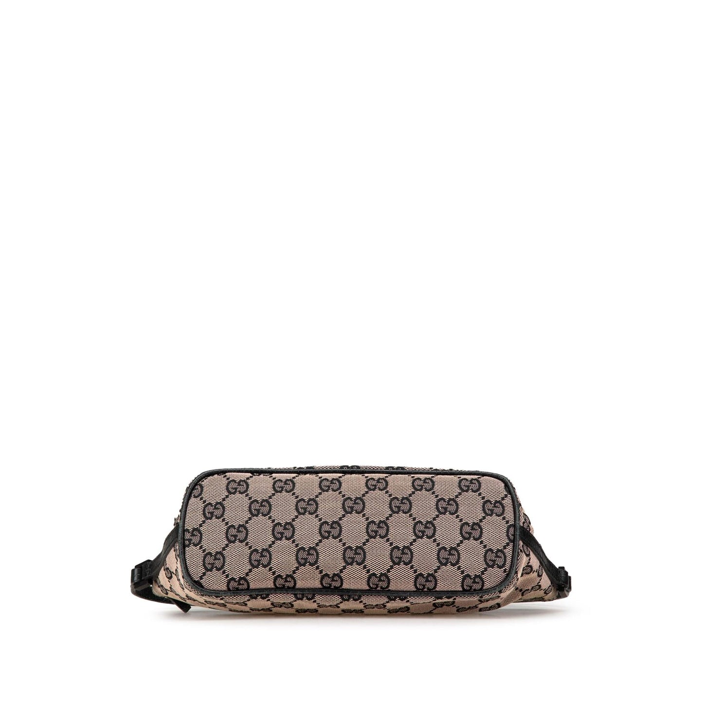 Gucci GG Boat Canvas Grey Shoulder Bag