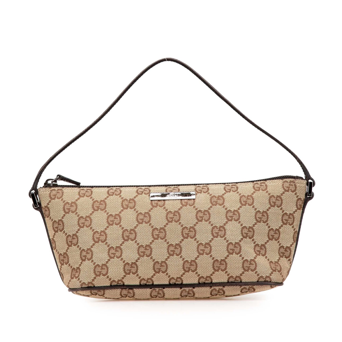 Gucci GG Boat Canvas Brown Shoulder Bag Boat 6