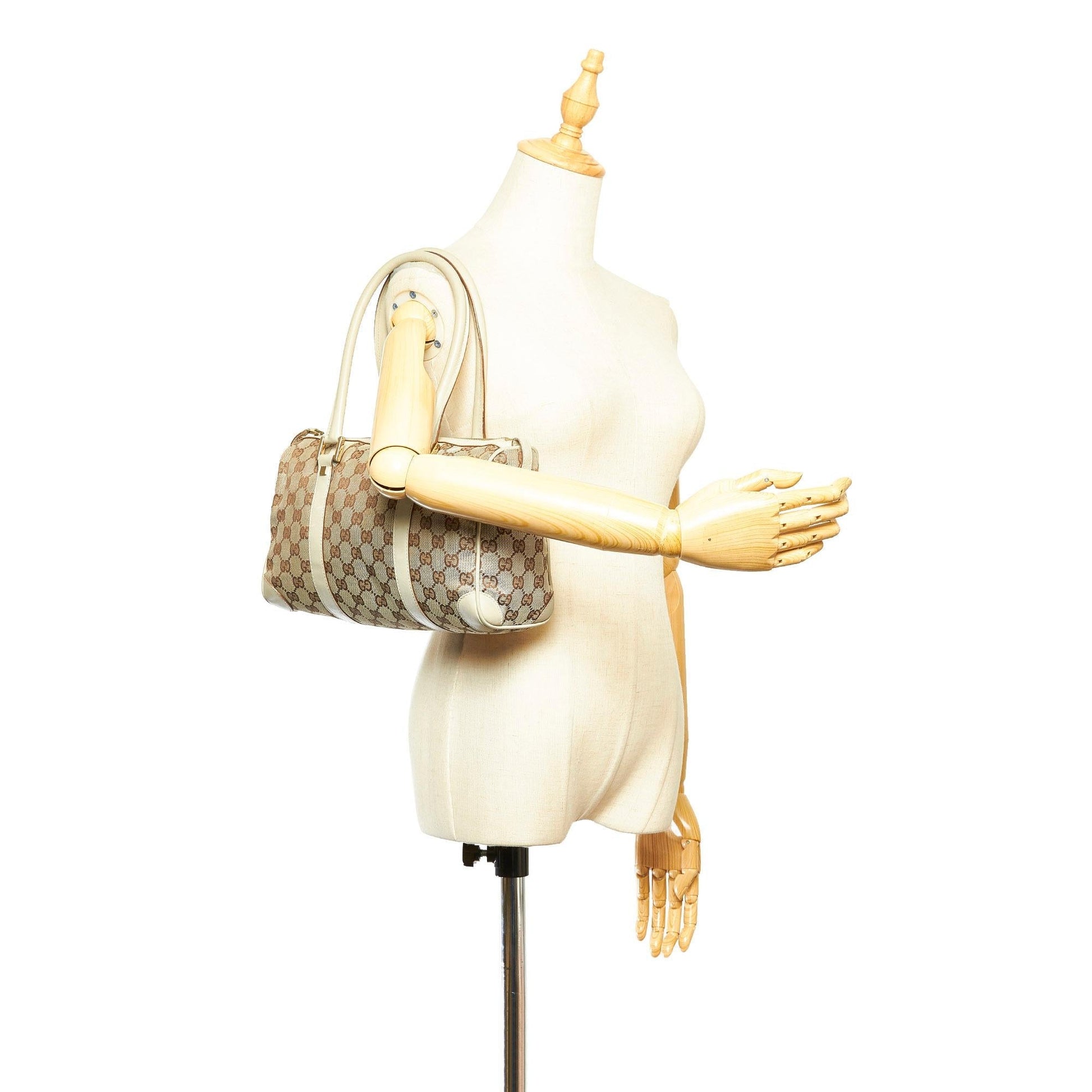 Gucci GG Canvas Boston Bag (SHG-20383)