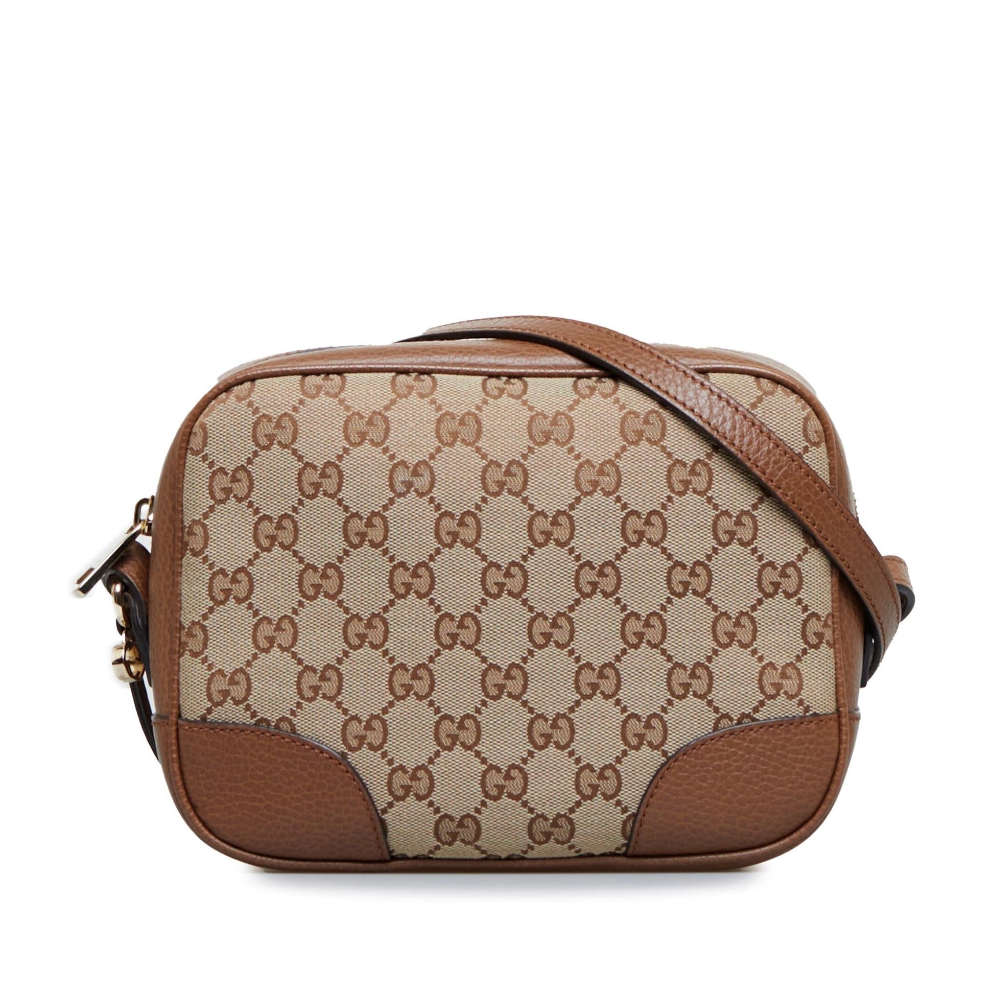 Gucci GG Bree SHG-dKuEbG Canvas Brown Crossbody Bag