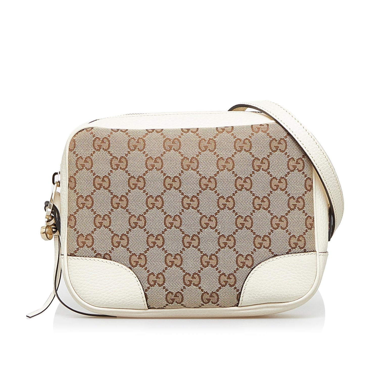 Gucci GG Bree SHG-3EO6aJ Canvas Brown Crossbody Bag