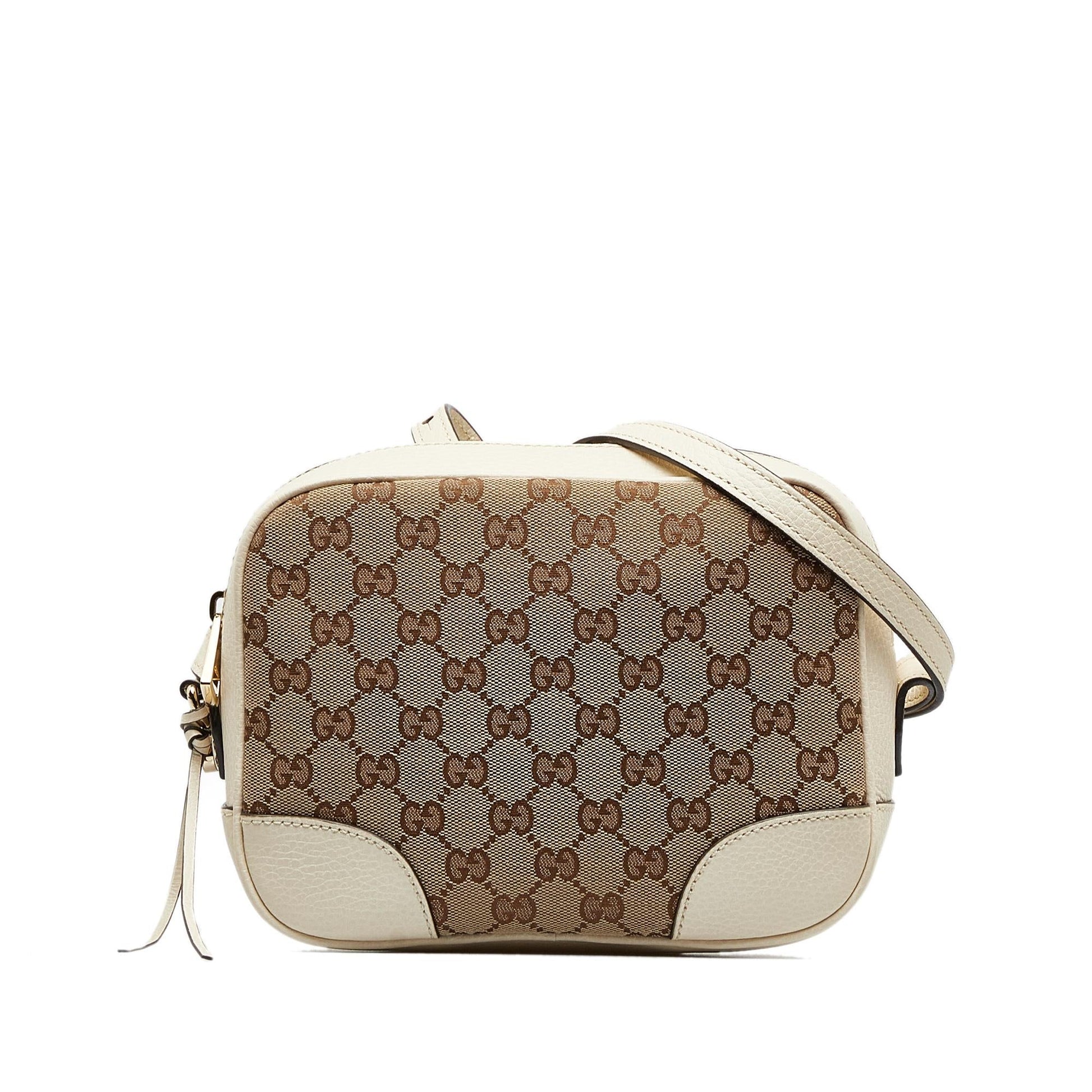 Gucci GG Bree SHG-76hE2P Canvas Brown Crossbody Bag