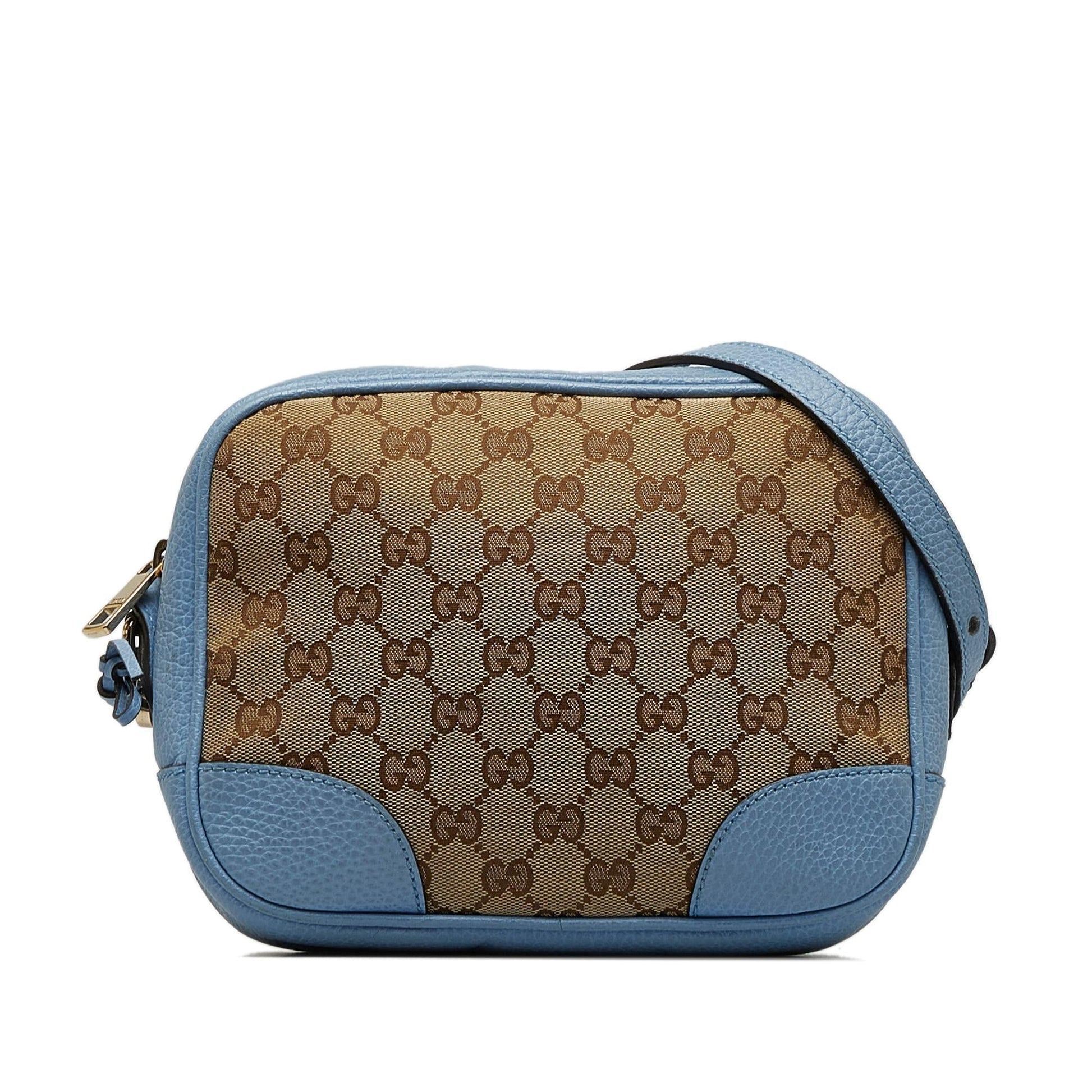 Gucci GG Bree SHG-hyTvVP Canvas Brown Crossbody Bag