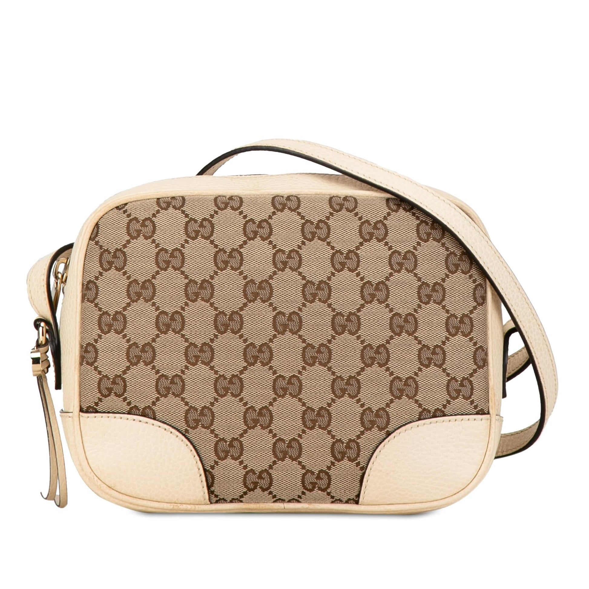 Gucci GG Bree SHG-UnYQ1K Canvas Brown Crossbody Bag