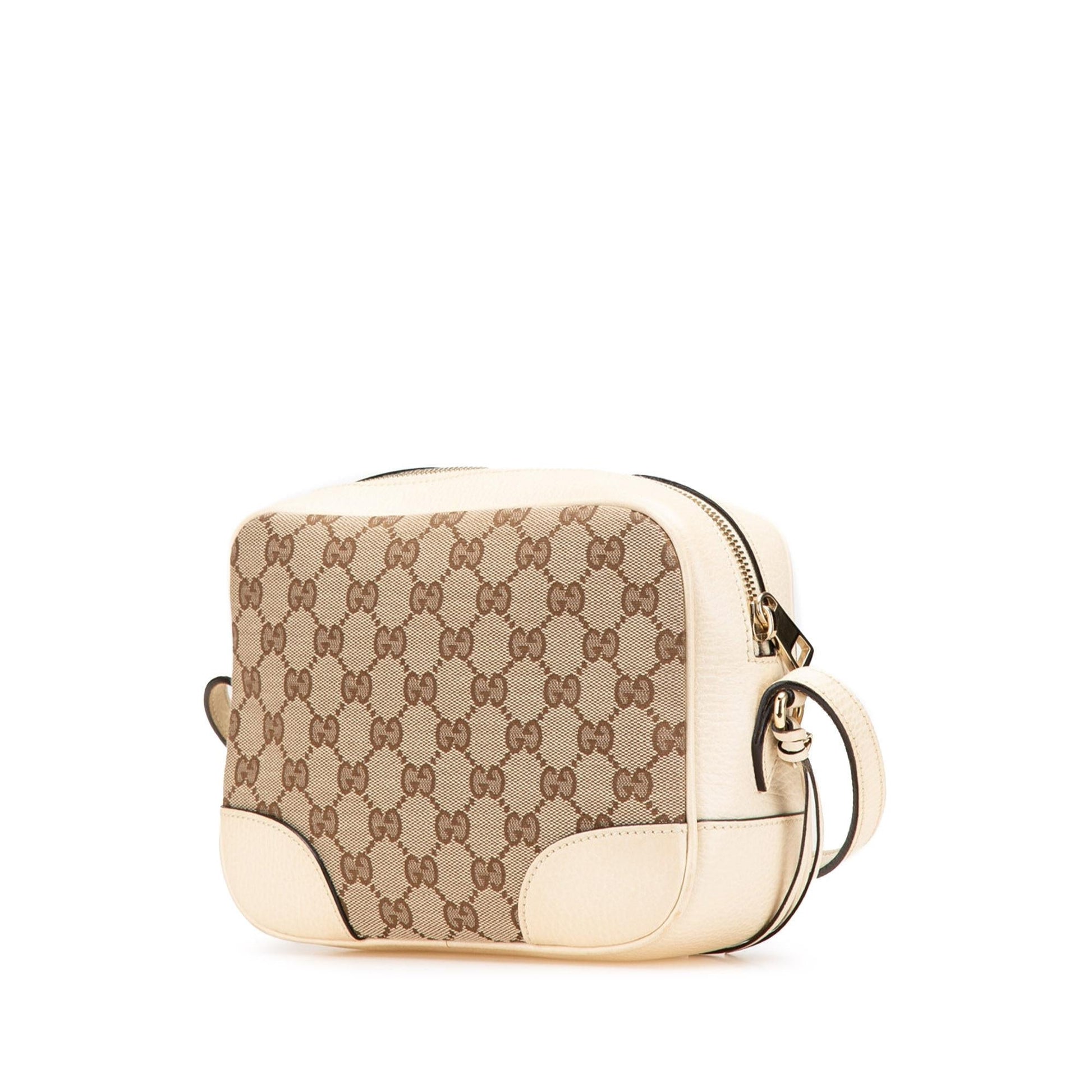Gucci GG Bree Canvas Brown Crossbody Bag