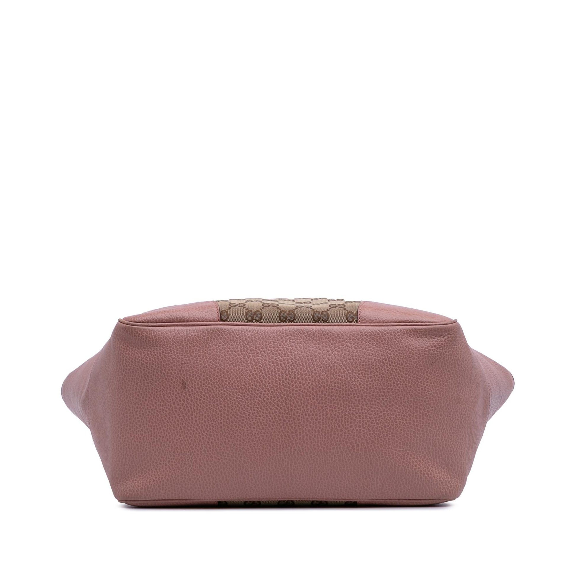 Gucci GG Bree Canvas Brown Tote Bag Tote 3