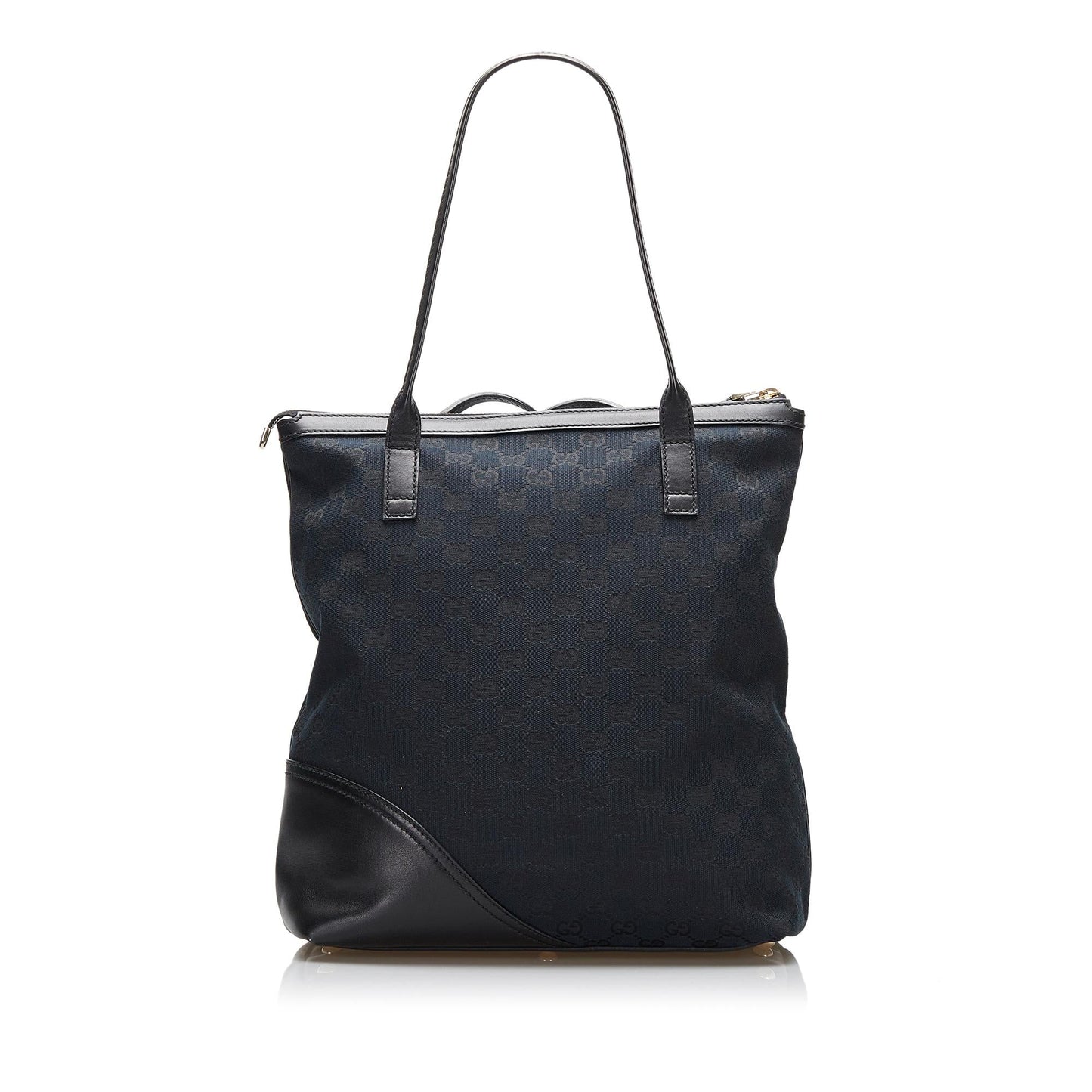 Gucci GG Britt SHG-BflEaN Canvas Blue Tote Bag