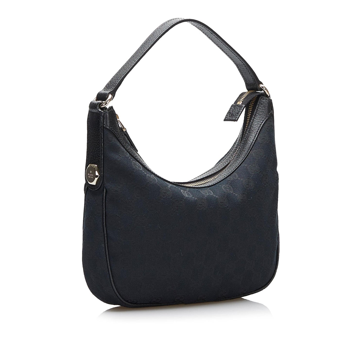Gucci GG Charmy SHG-aBR11K Canvas Black Shoulder Bag