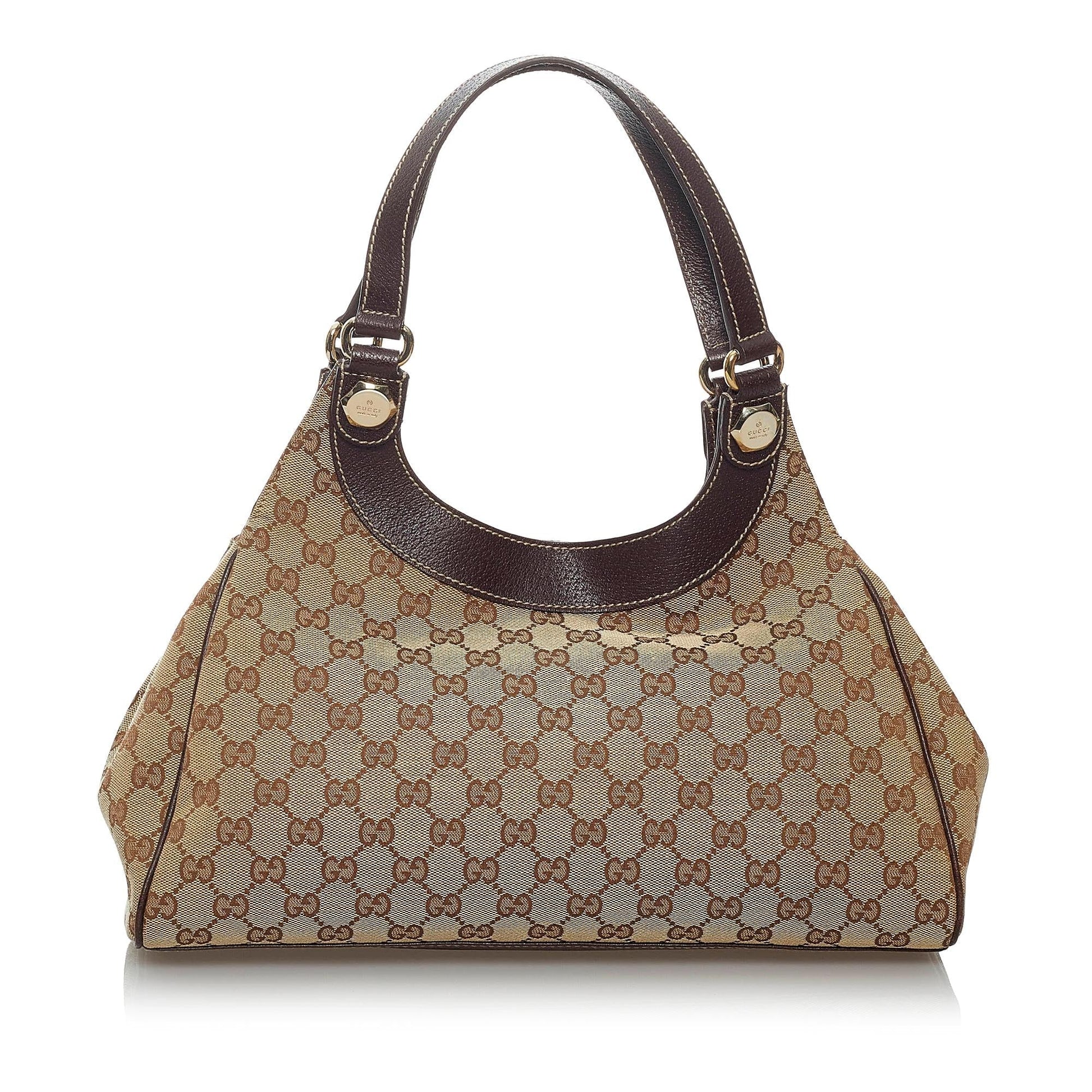 Gucci GG Charmy SHG Canvas Brown Shoulder Bag 3