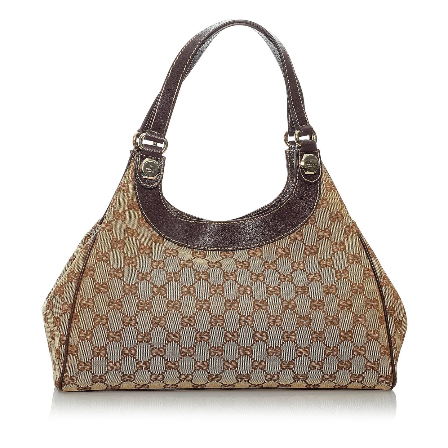 Gucci GG Charmy SHG Canvas Brown Shoulder Bag 3