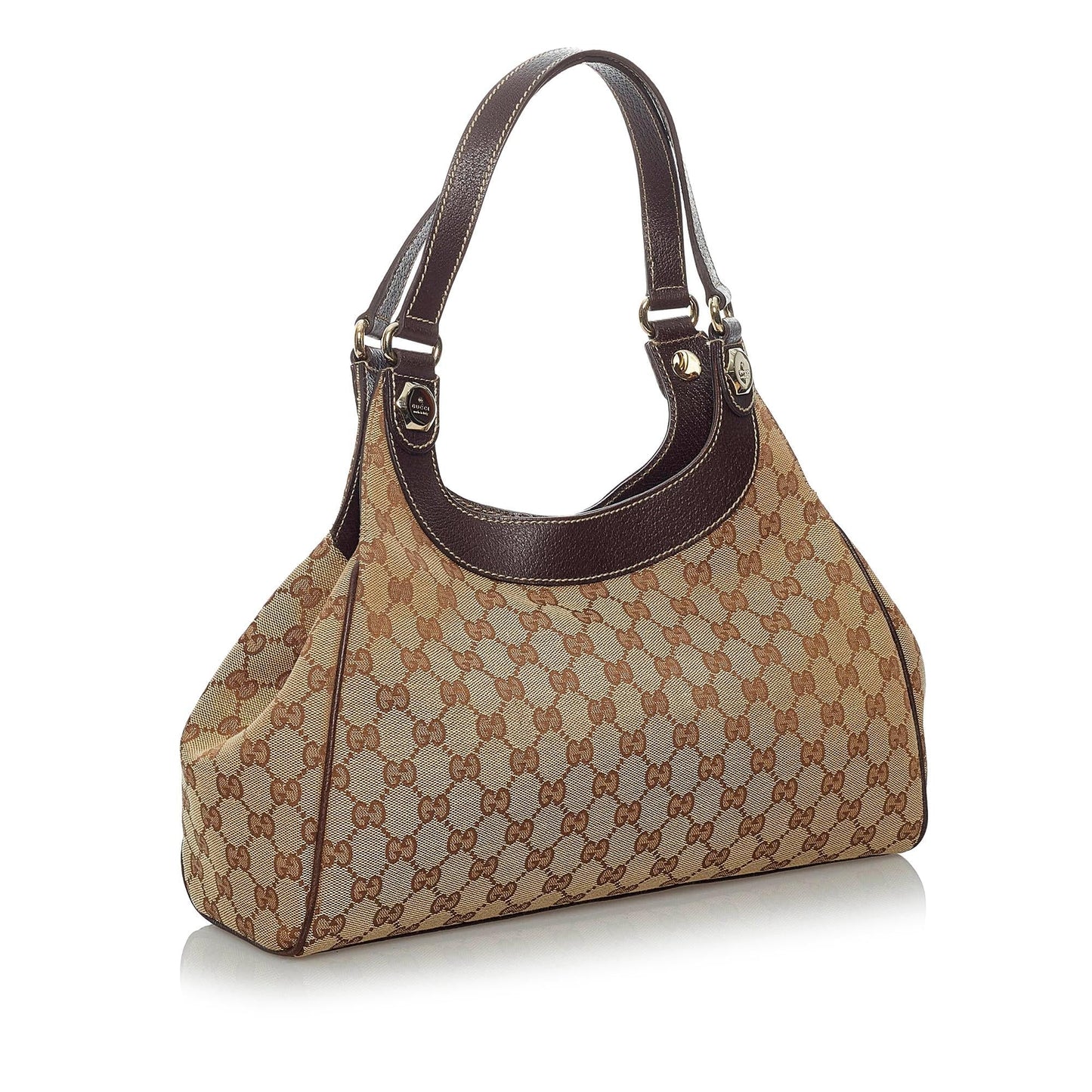 Gucci GG Charmy SHG Canvas Brown Shoulder Bag 3