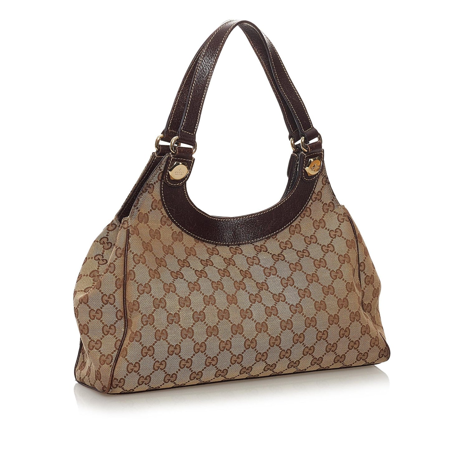 Gucci GG Charmy SHG Canvas Brown Shoulder Bag