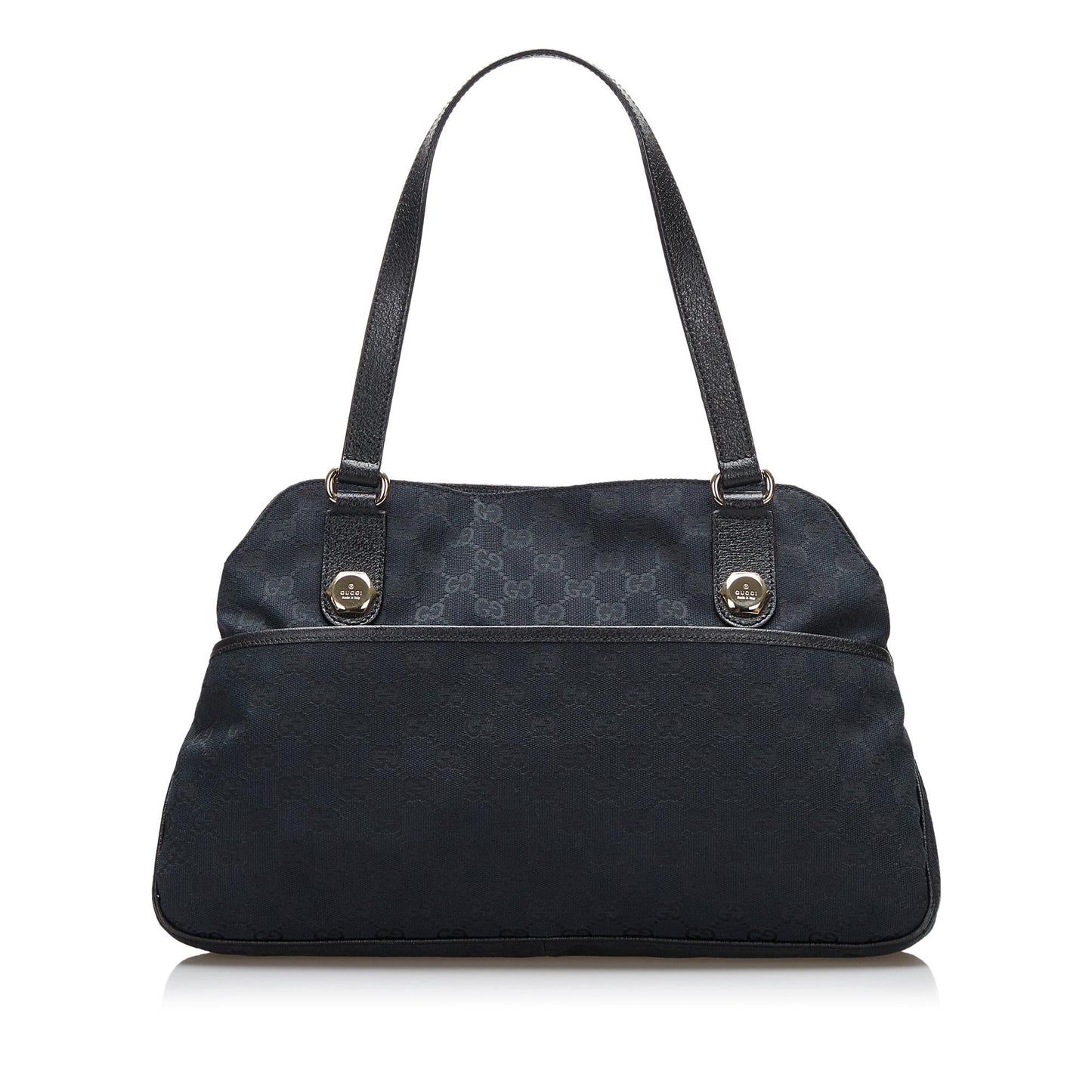 Gucci GG Charmy SHG-XMFLg9 Canvas Black Shoulder Bag