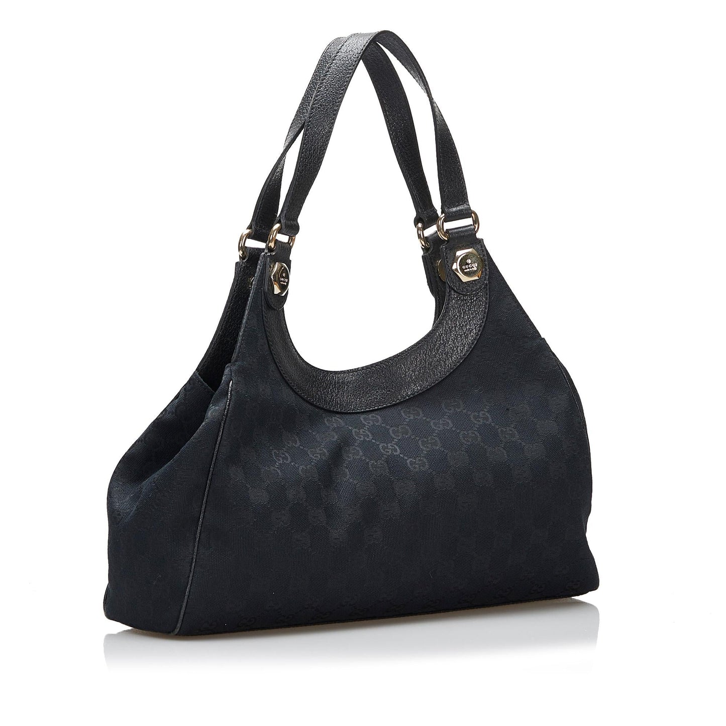 Gucci GG Charmy SHG-nsmauc Canvas Calf Brown Shoulder Bag