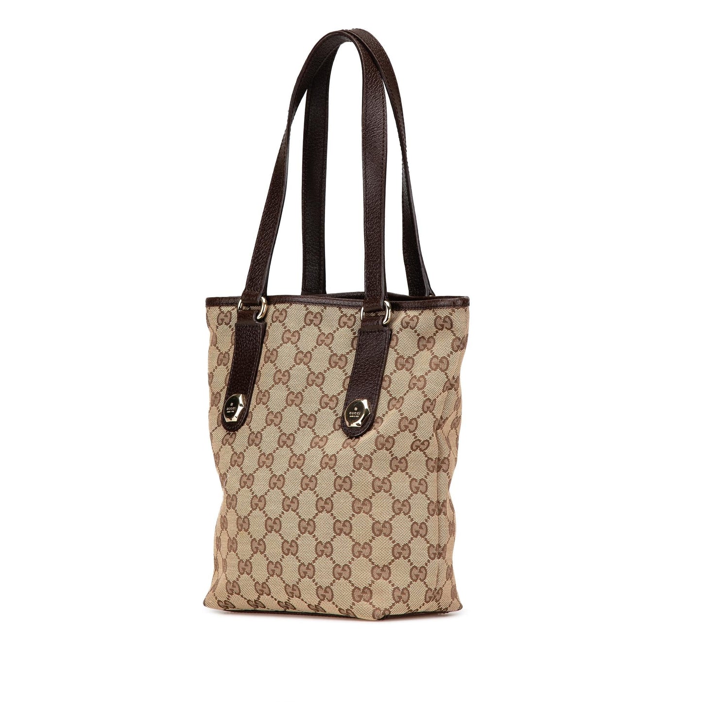 Gucci GG Charmy Canvas Brown Shoulder Bag