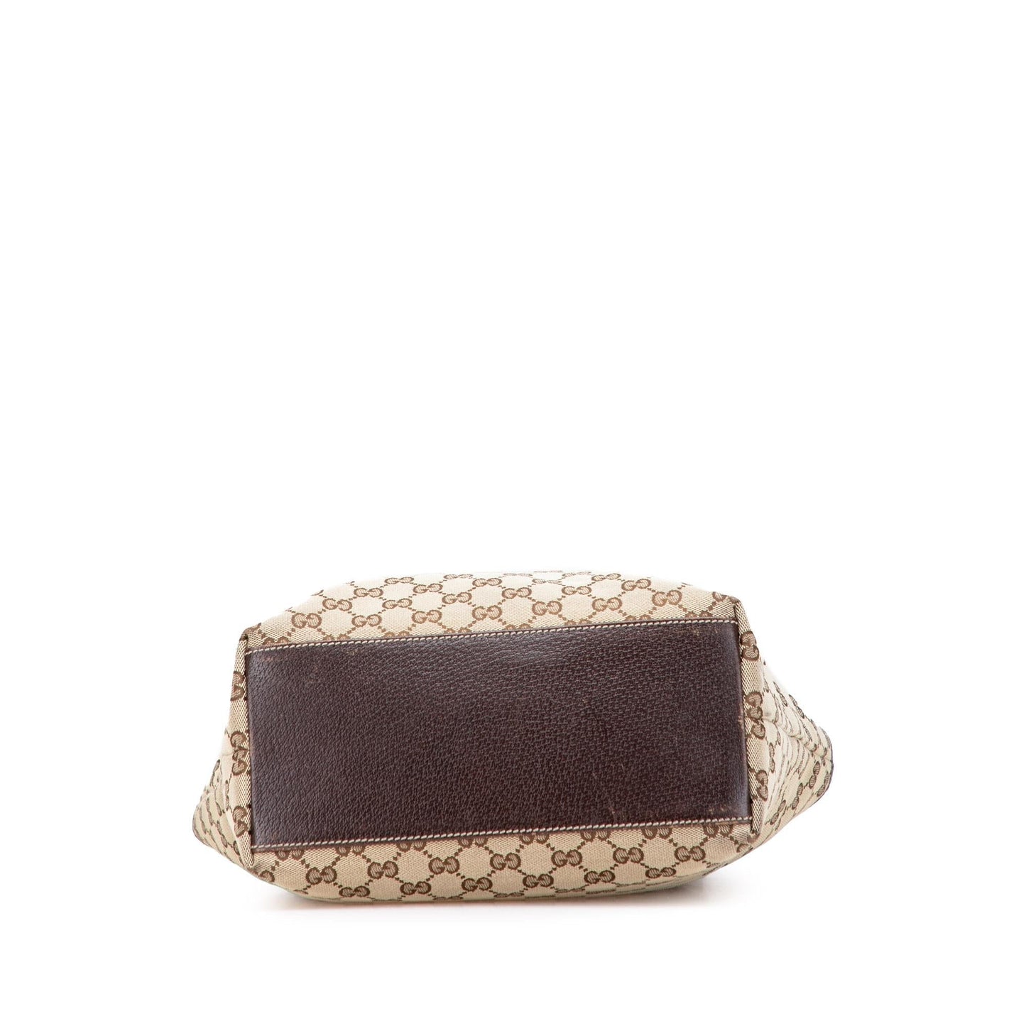 Gucci GG Charmy Canvas Calf Brown Tote Bag