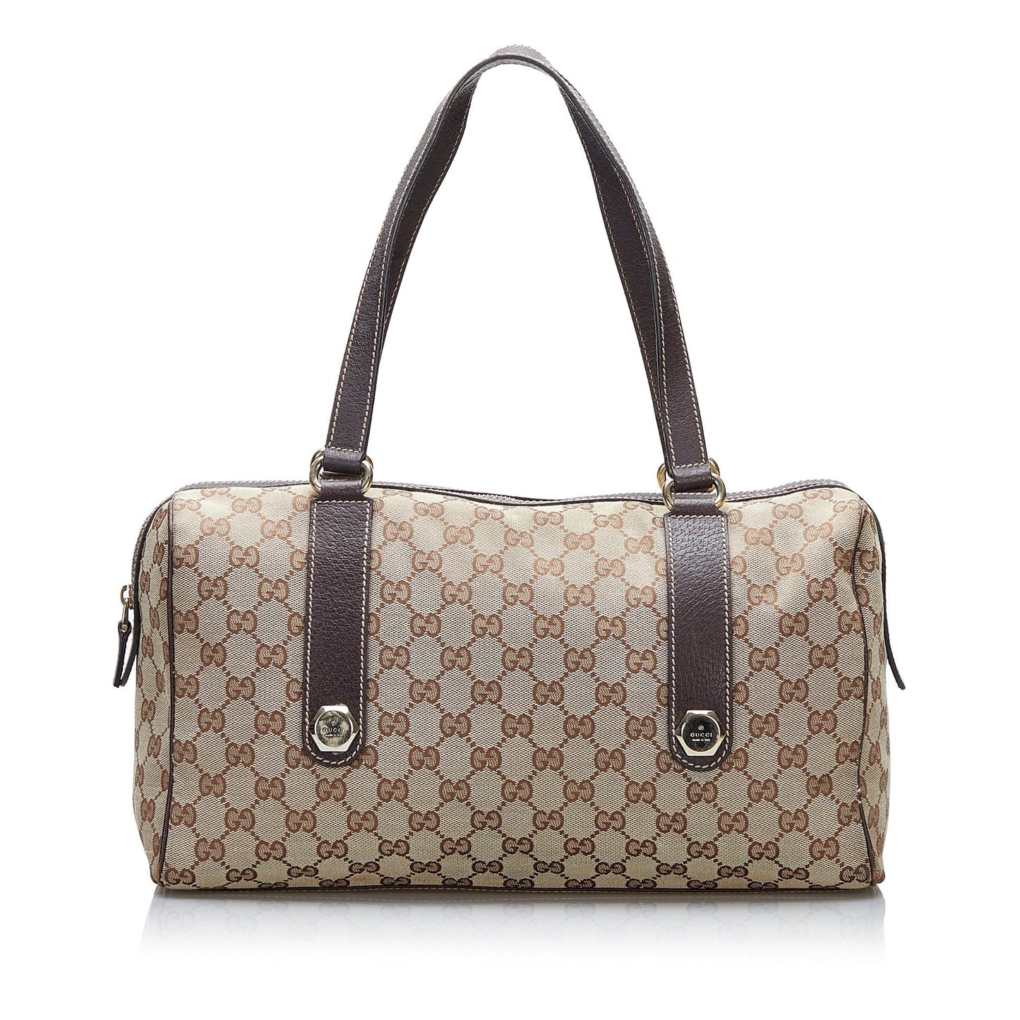 Gucci GG Charmy SHG-IJAF8H Canvas Brown Shoulder Bag