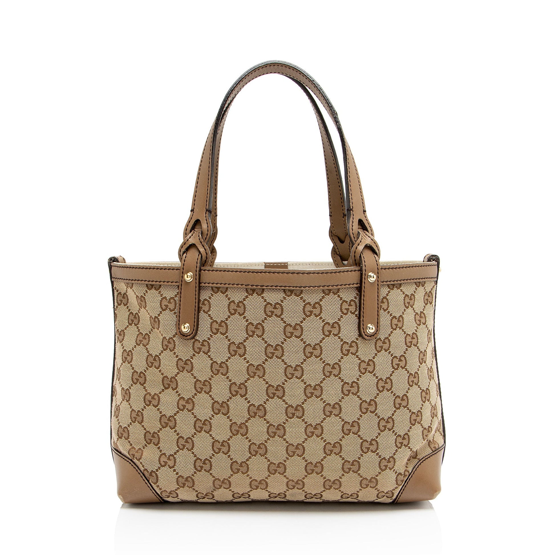 Gucci GG Craft Canvas Small Tote Bag