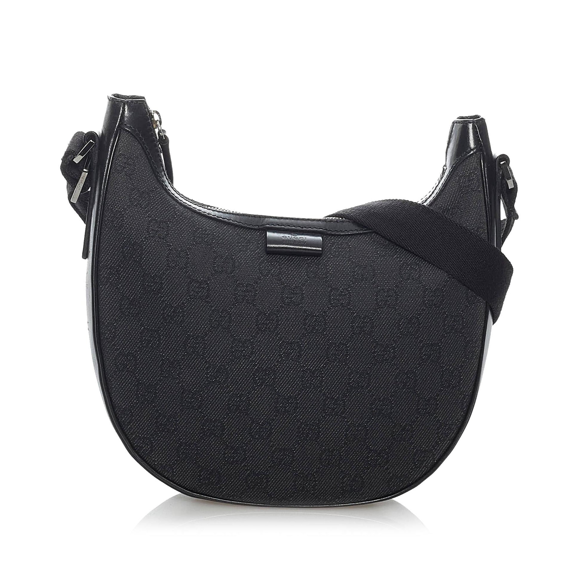 Gucci GG SHG Canvas Black Crossbody Bag 13