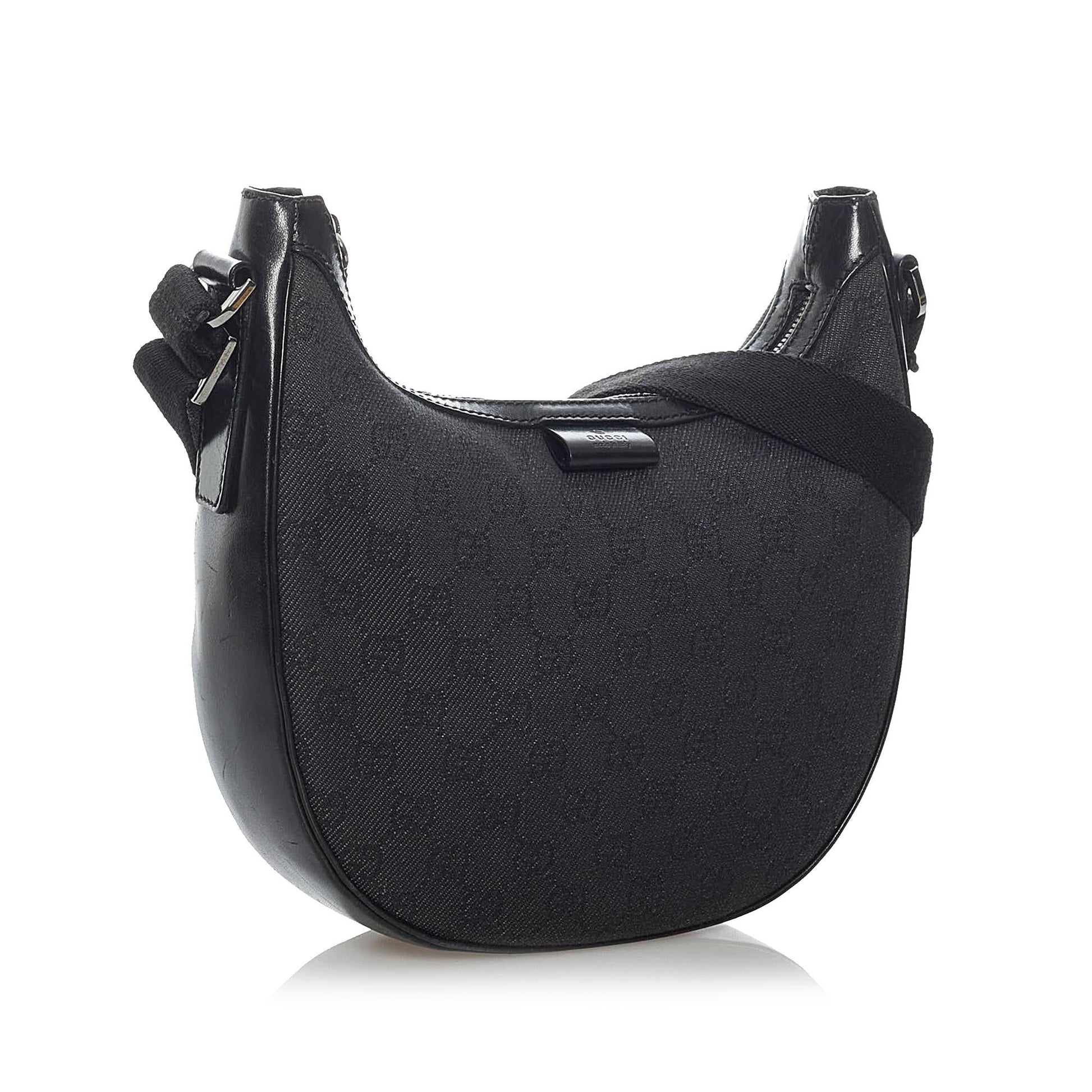Gucci GG SHG Canvas Black Crossbody Bag 13