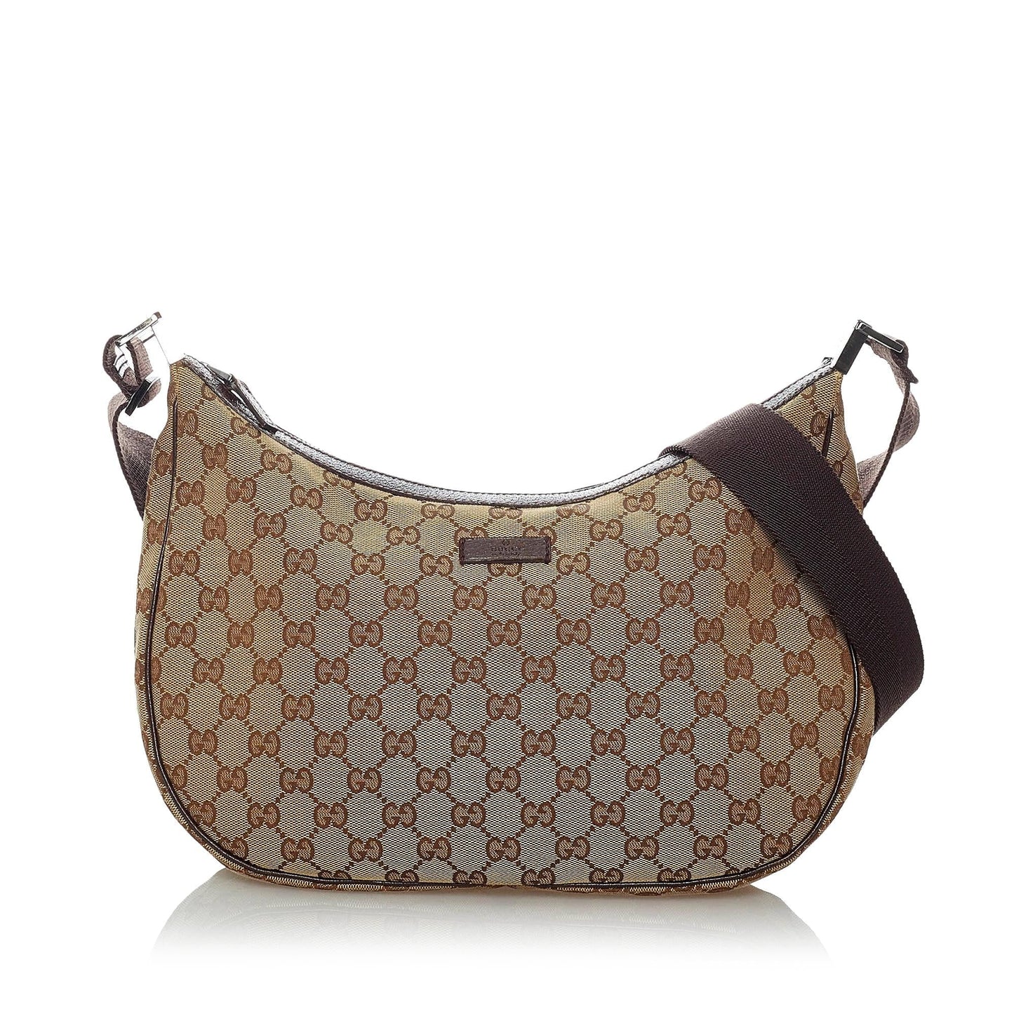 Gucci GG SHG Canvas Brown Crossbody Bag 16