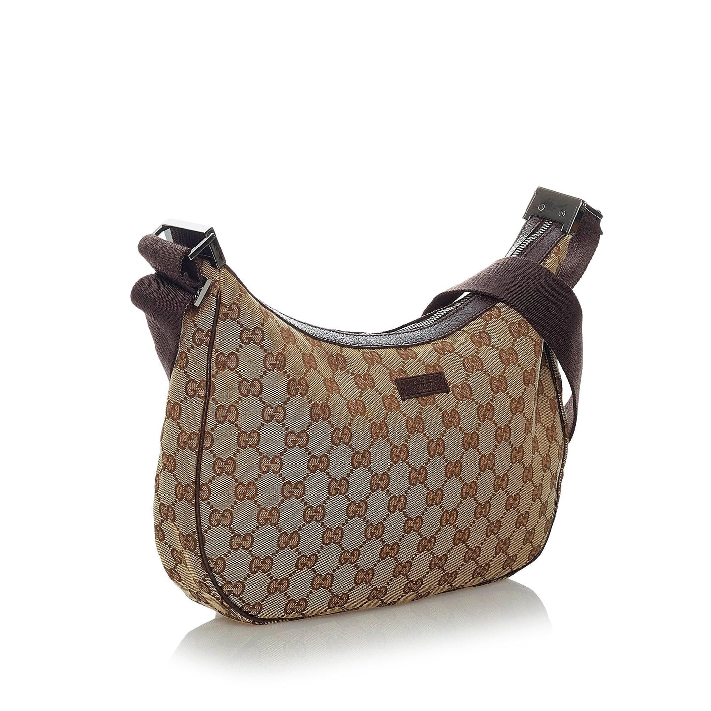 Gucci GG SHG Canvas Brown Crossbody Bag 16