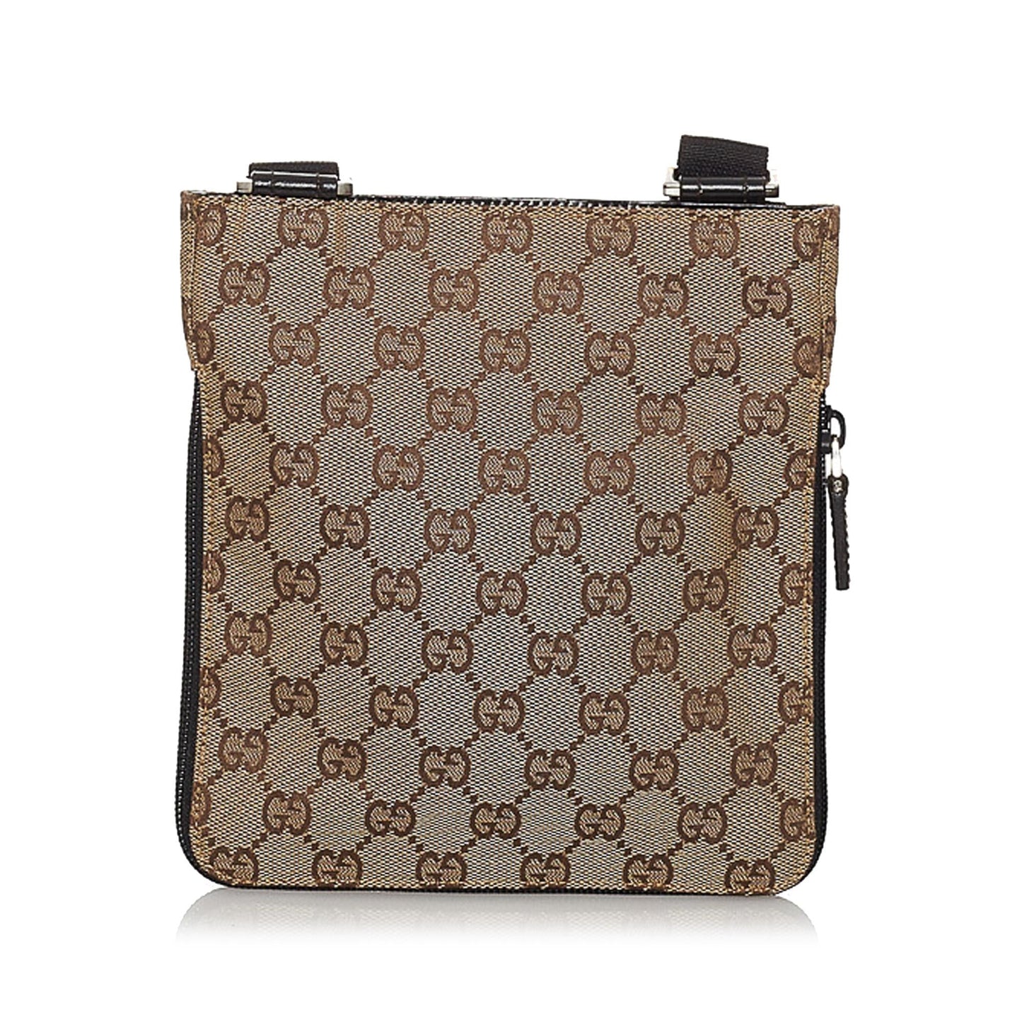 Gucci GG SHG Canvas Brown Crossbody Bag 17