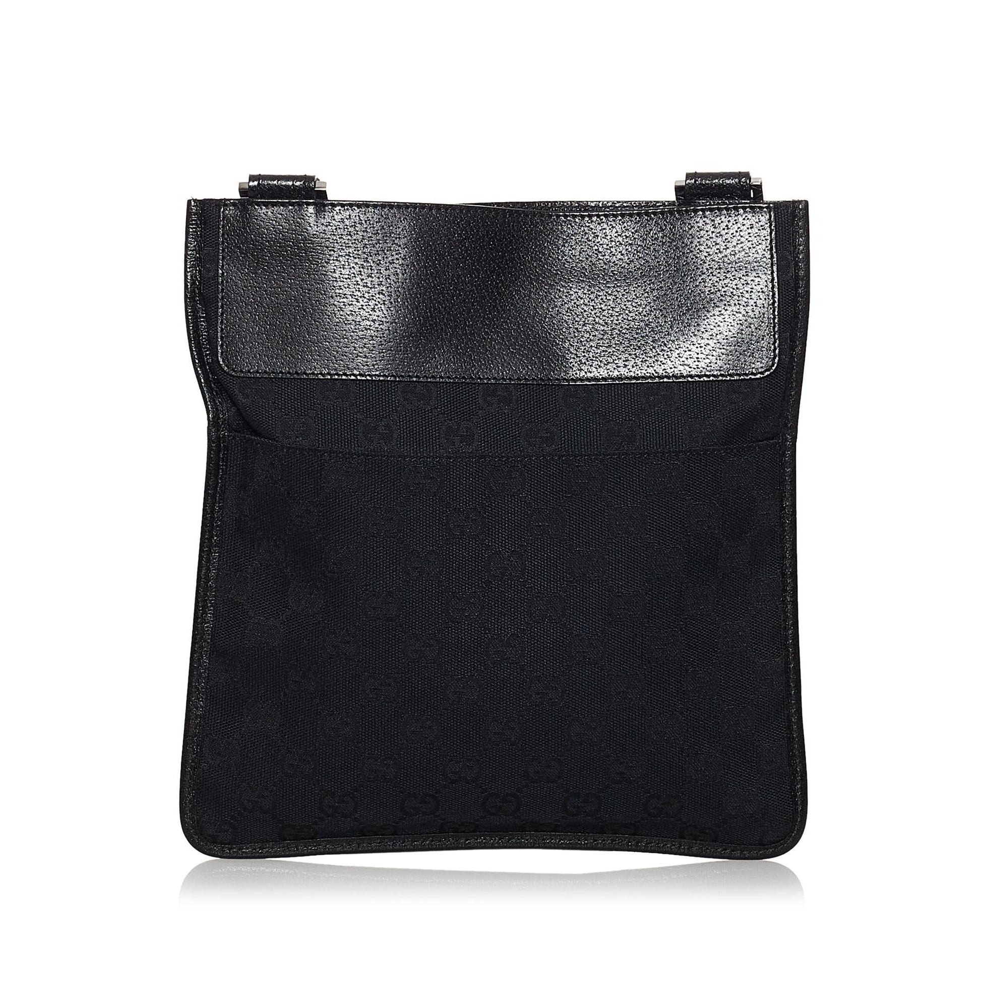 Gucci GG SHG Canvas Black Crossbody Bag 14