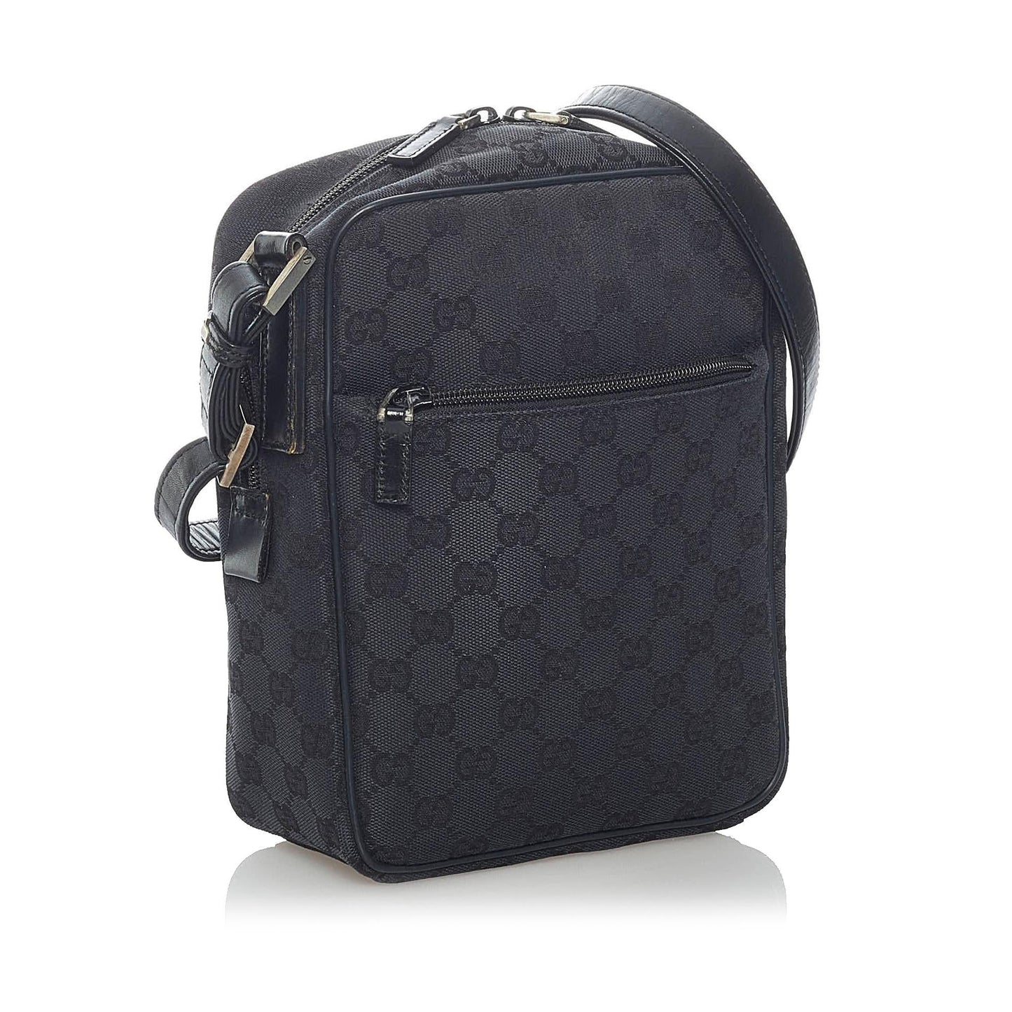 Gucci GG SHG Canvas Black Crossbody Bag 15