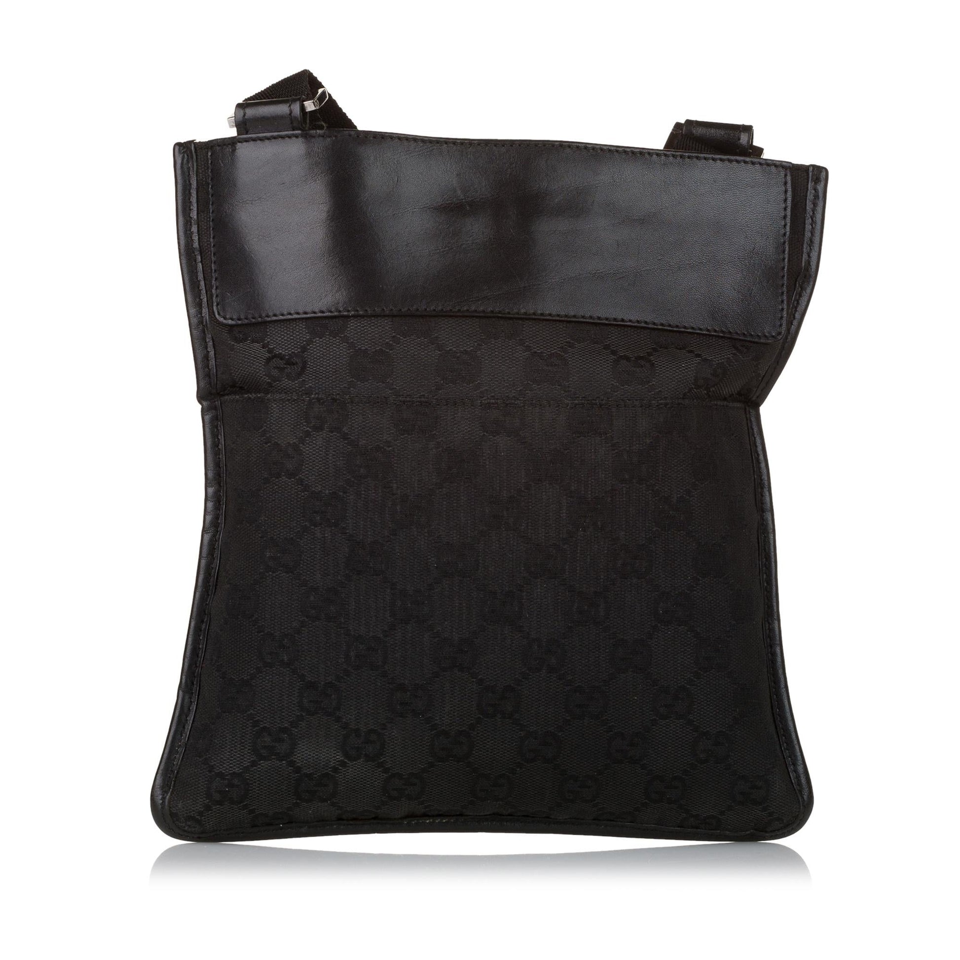 Gucci GG SHG Canvas Black Crossbody Bag 16