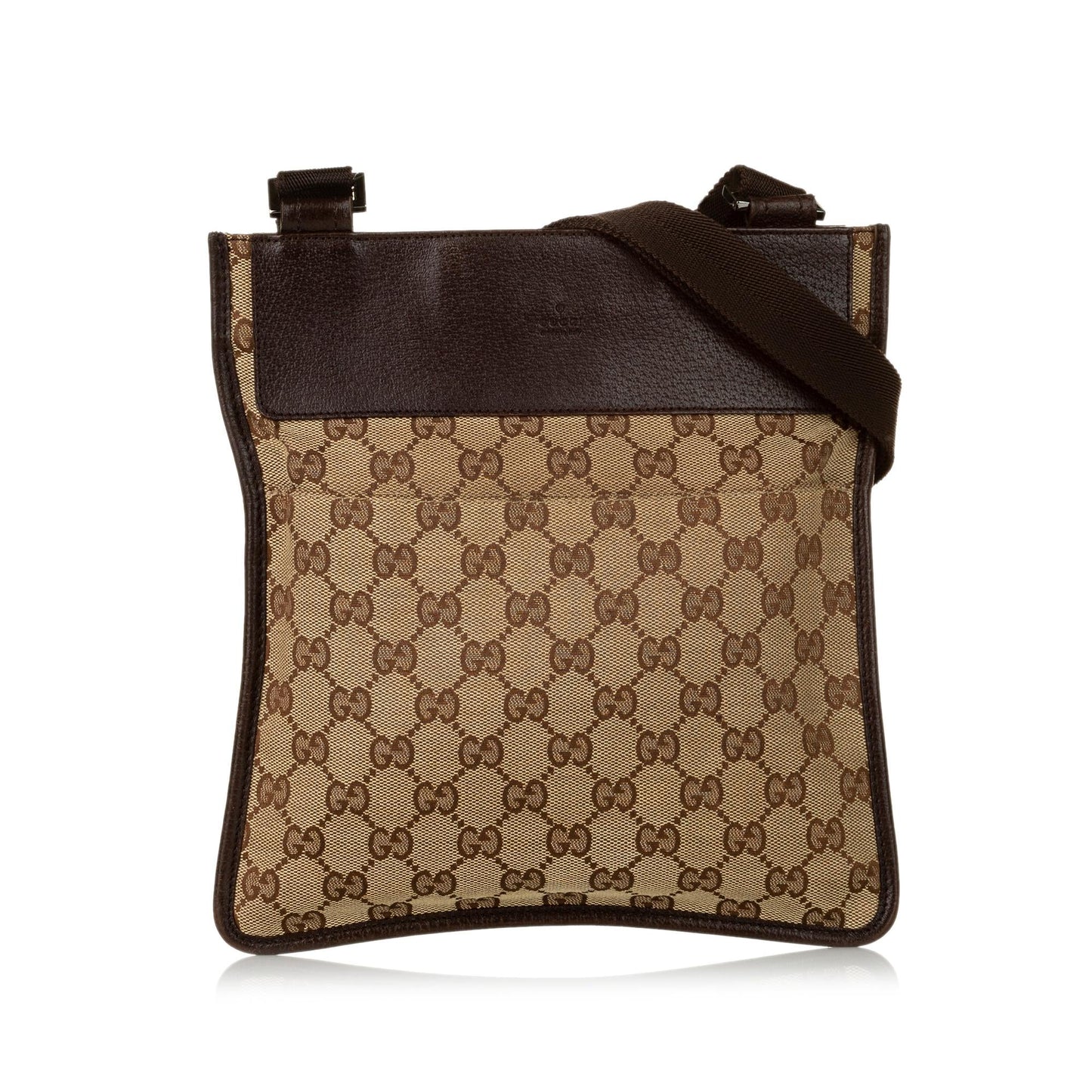 Gucci GG SHG Canvas Brown Crossbody Bag 20