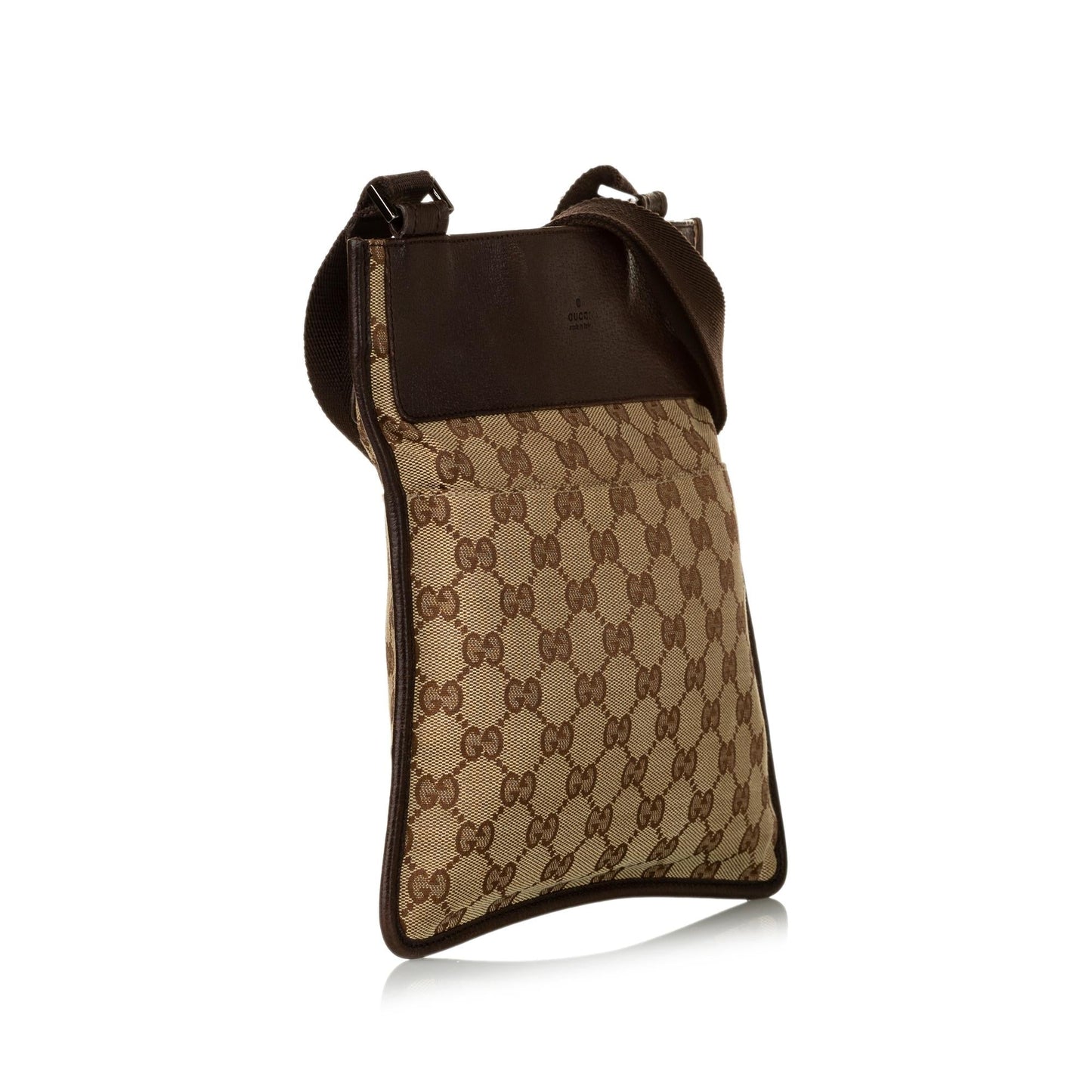 Gucci GG SHG Canvas Brown Crossbody Bag 20
