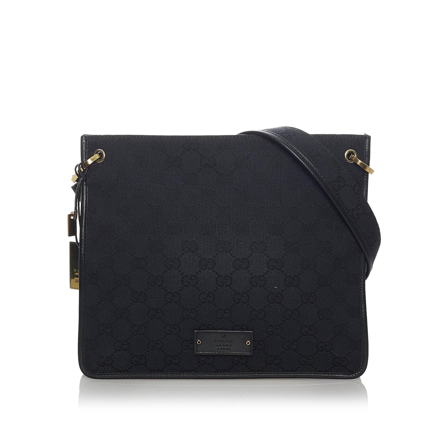 Gucci GG SHG Canvas Black Crossbody Bag